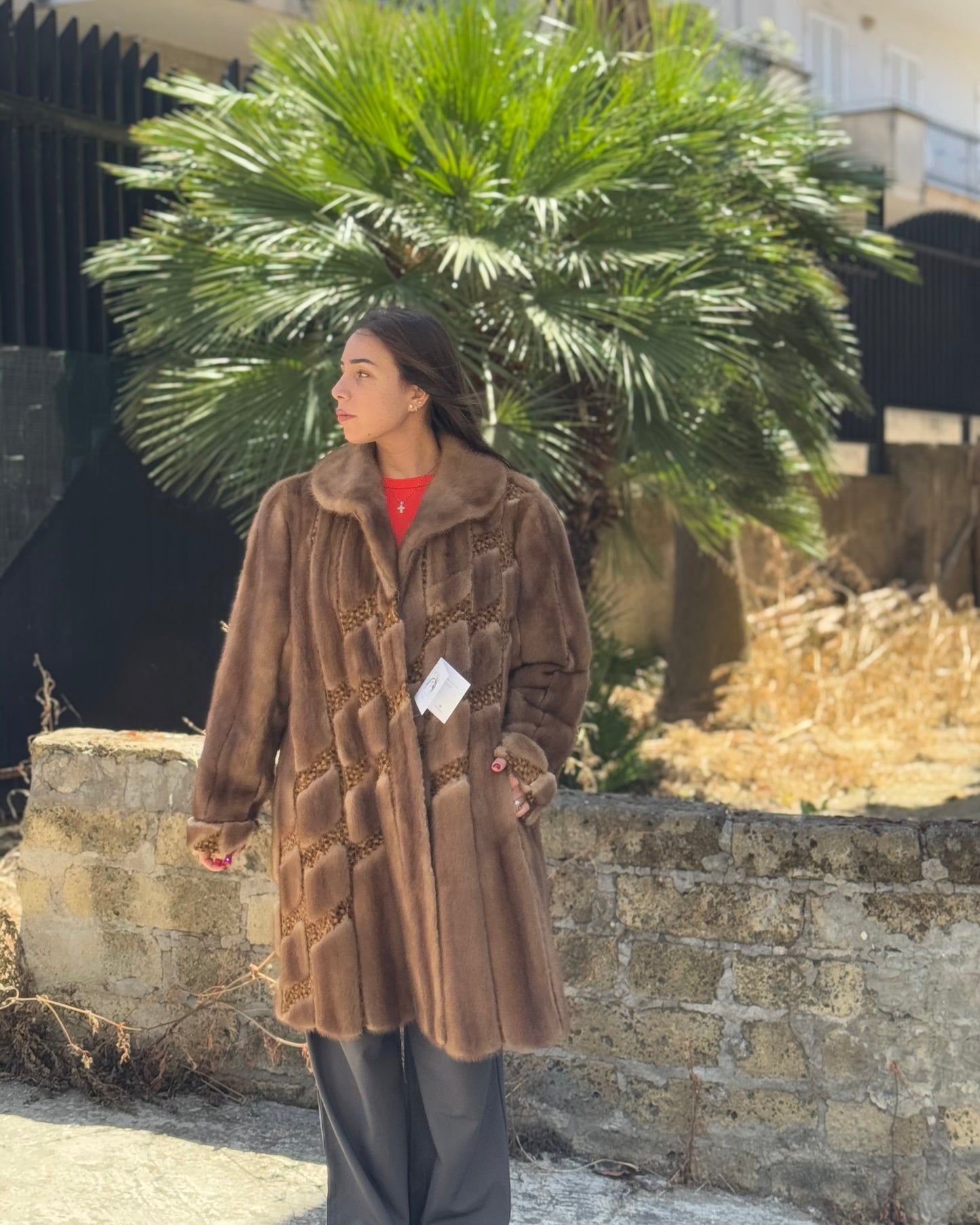 Cappotto in visone