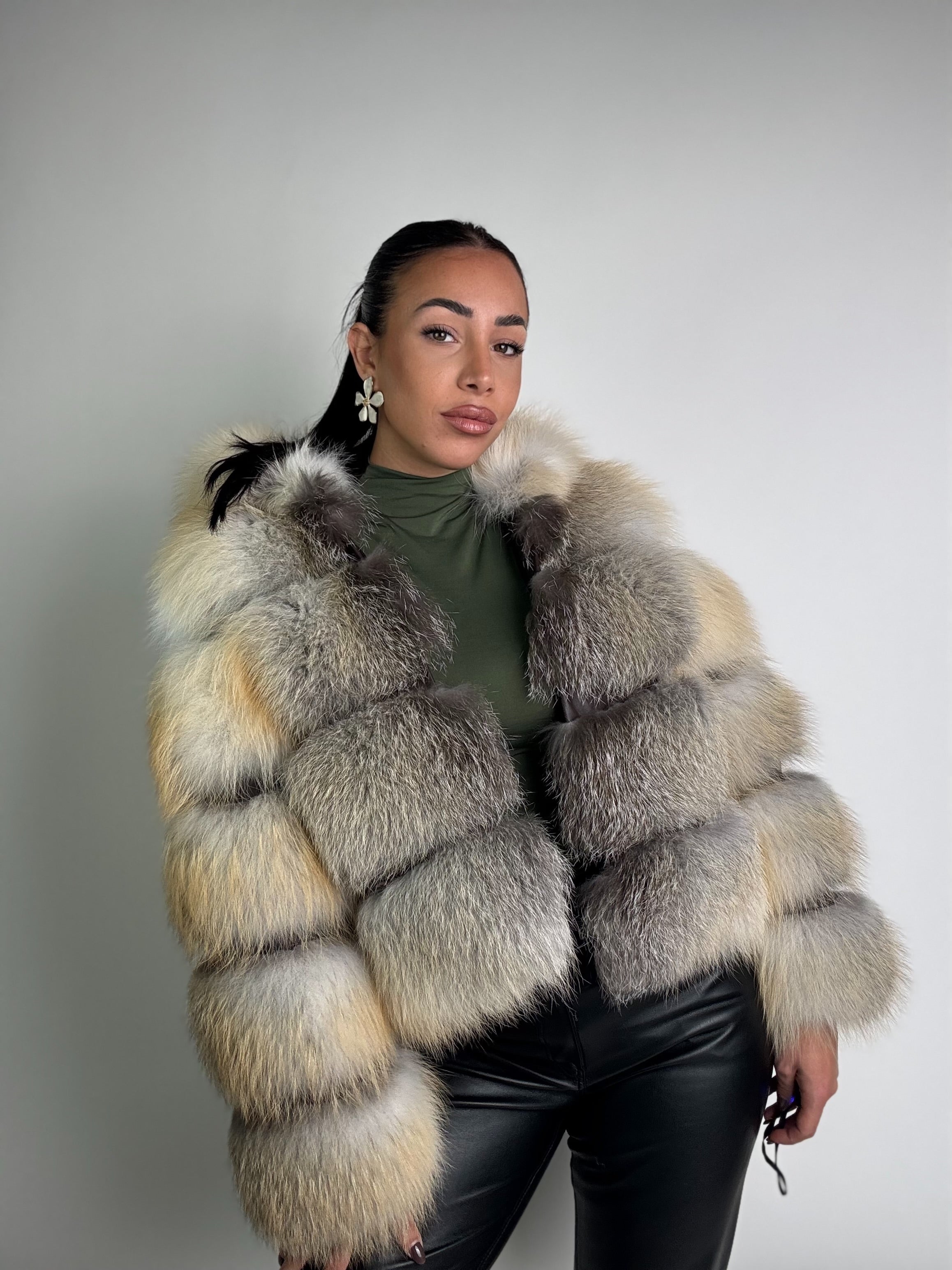 Bomber in volpe golden