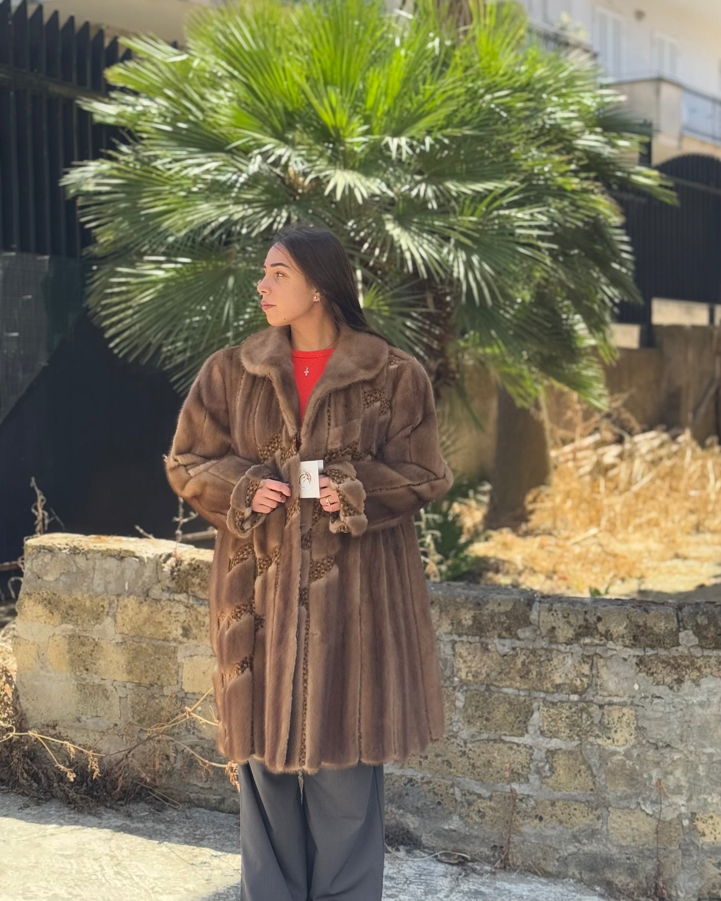 Cappotto in visone