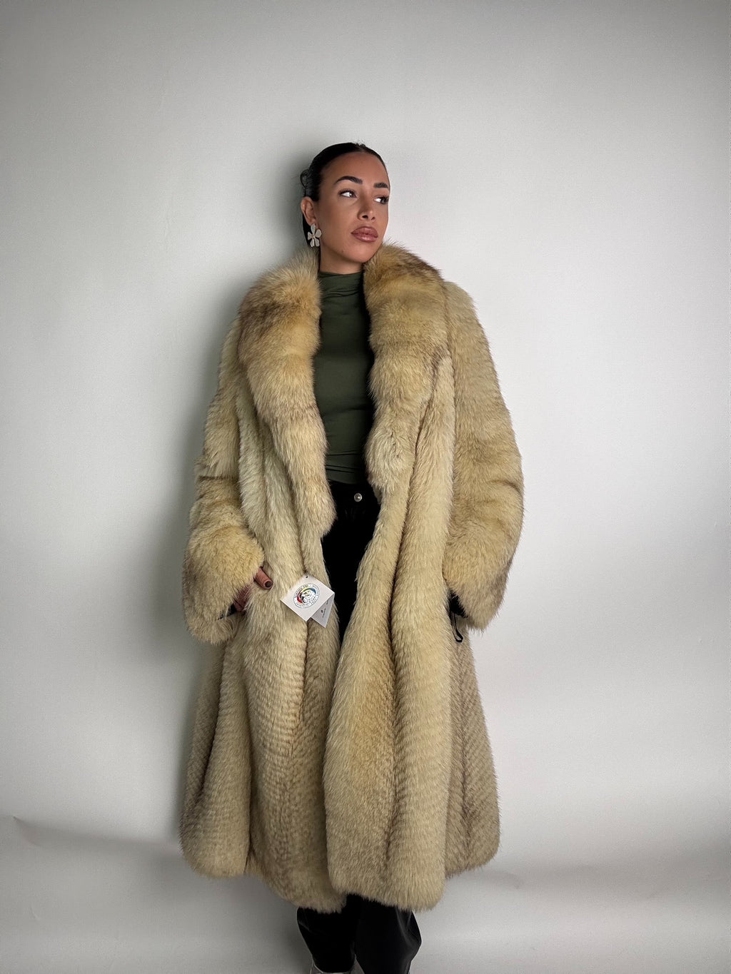 Cappotto in volpe della groenlandia N17