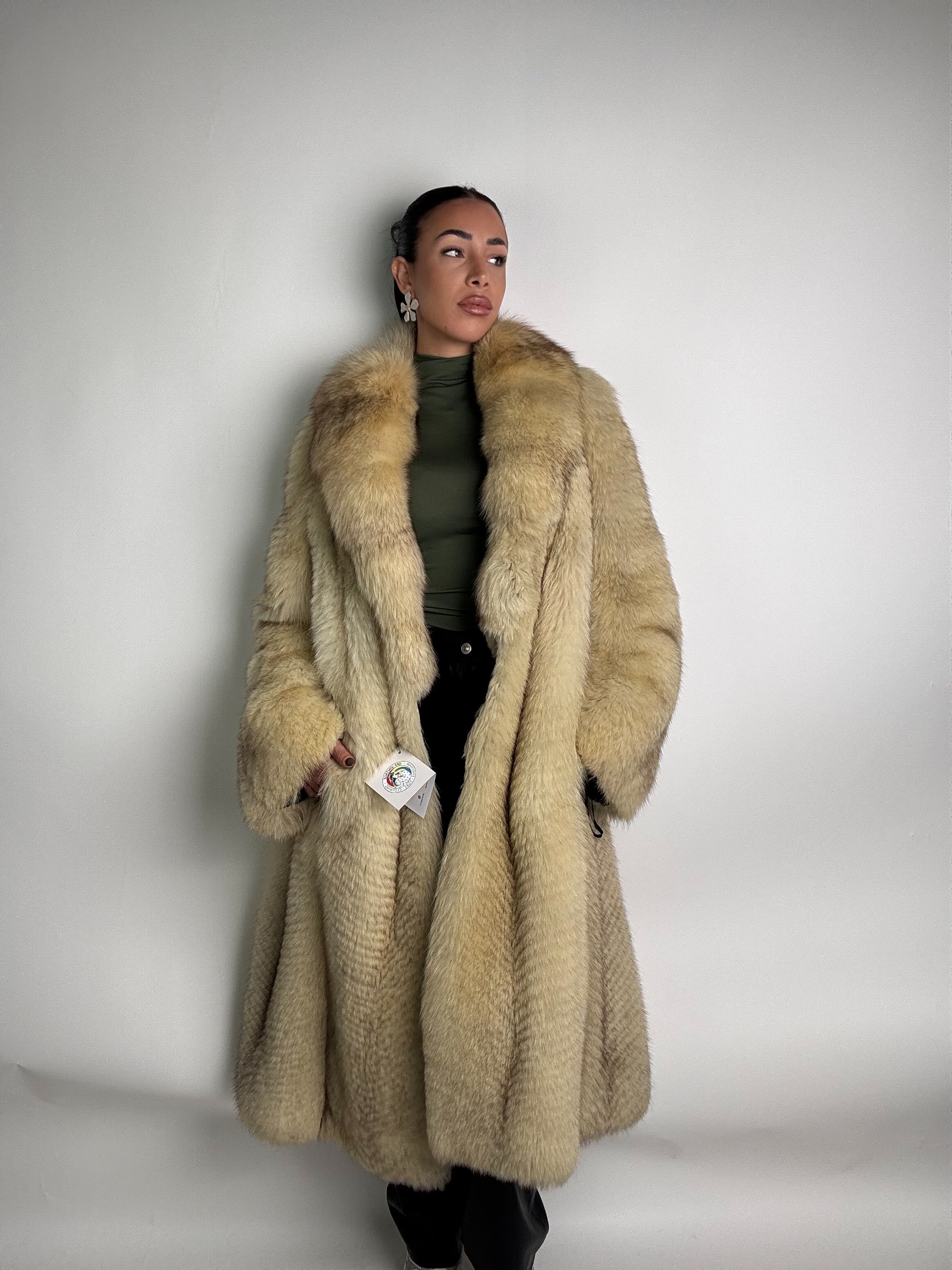 Cappotto in volpe della groenlandia N17