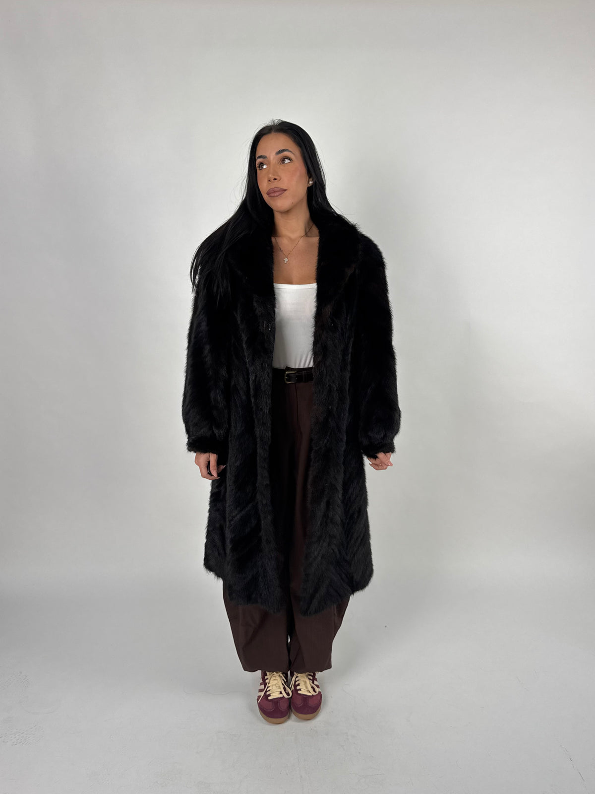 Cappotto in visone N755