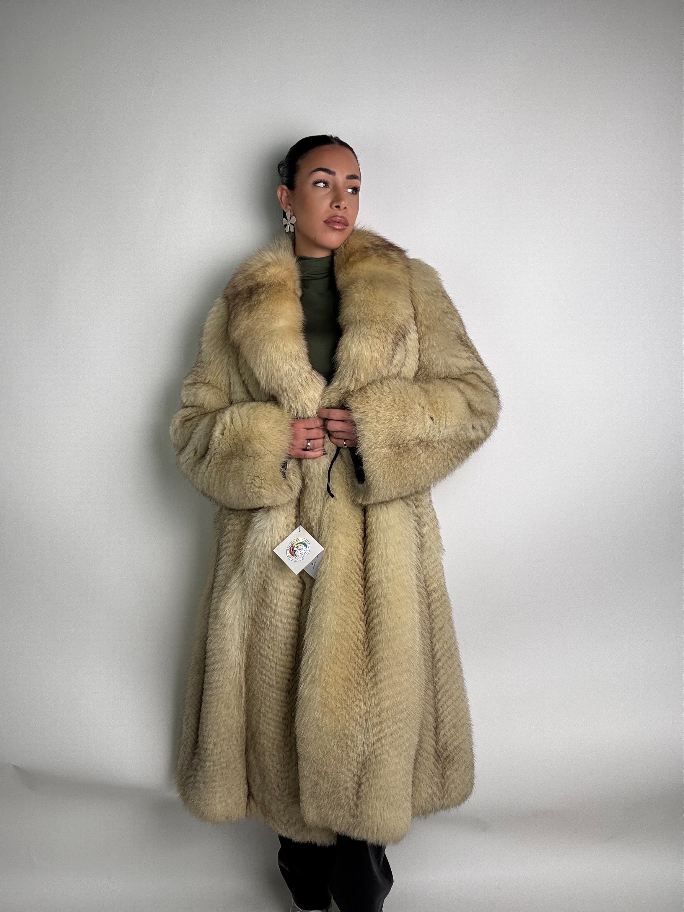 Cappotto in volpe della groenlandia N17