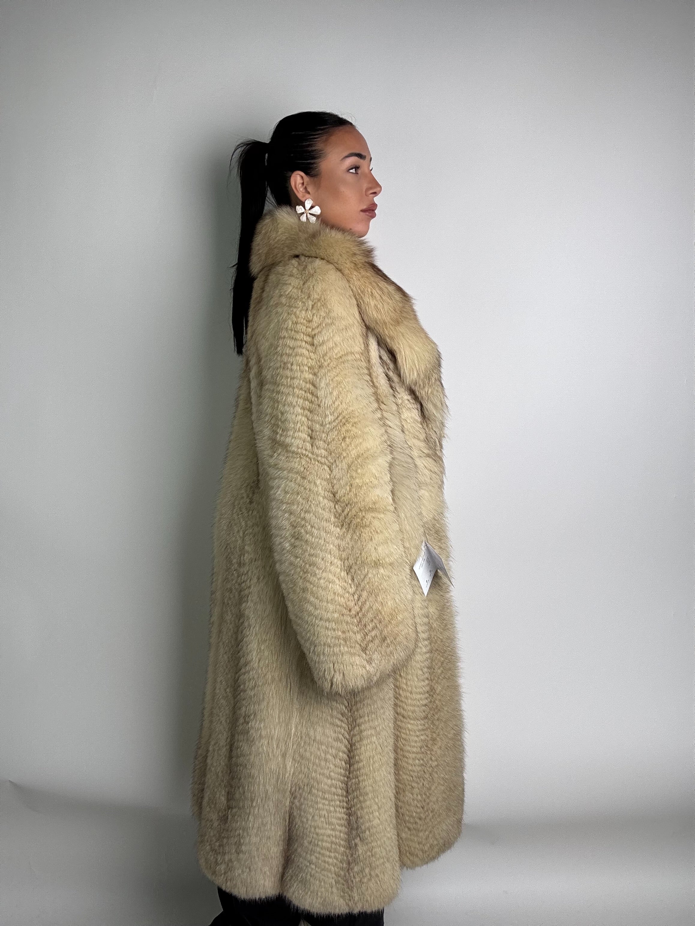 Cappotto in volpe della groenlandia N17