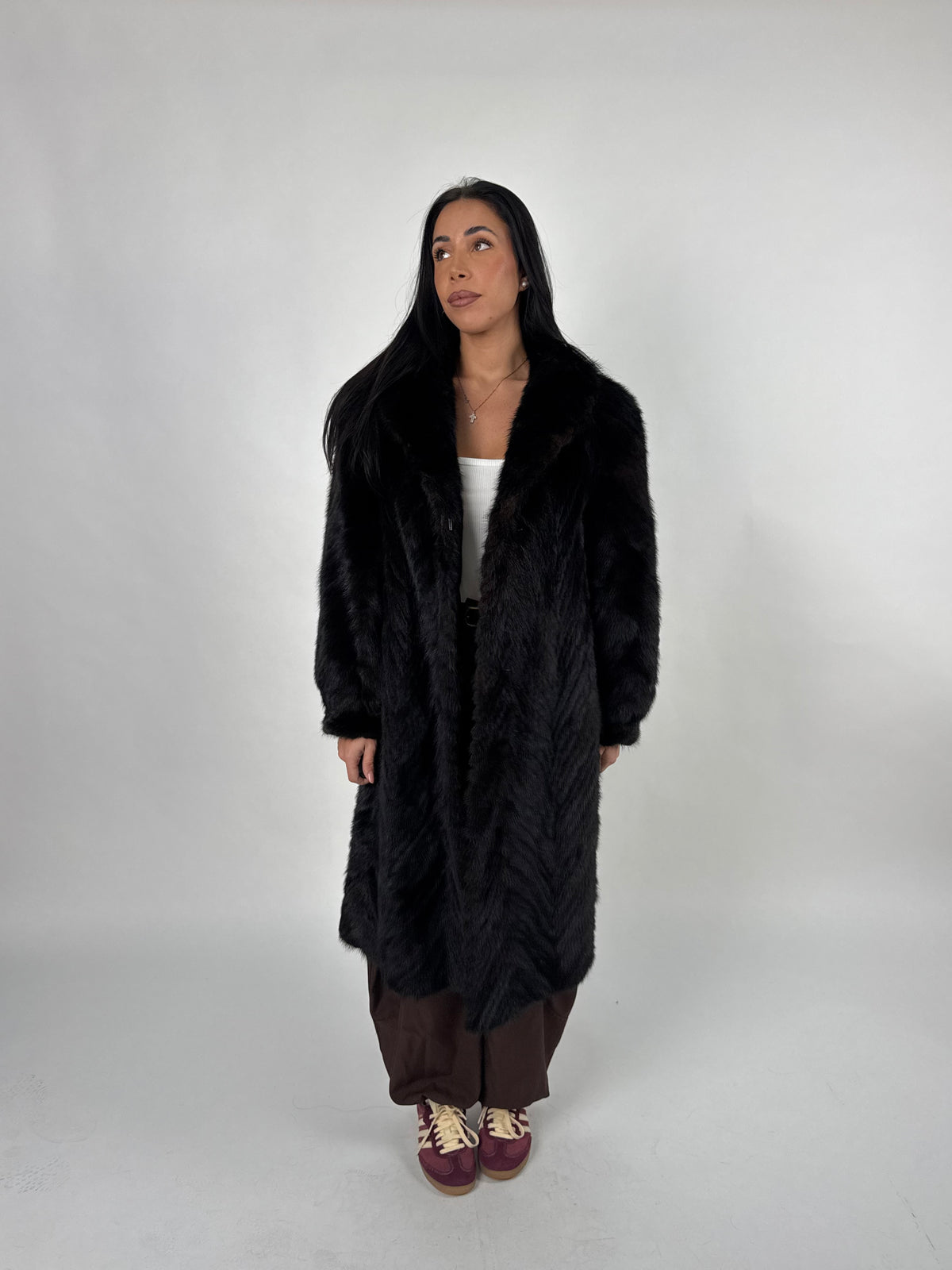 Cappotto in visone N755