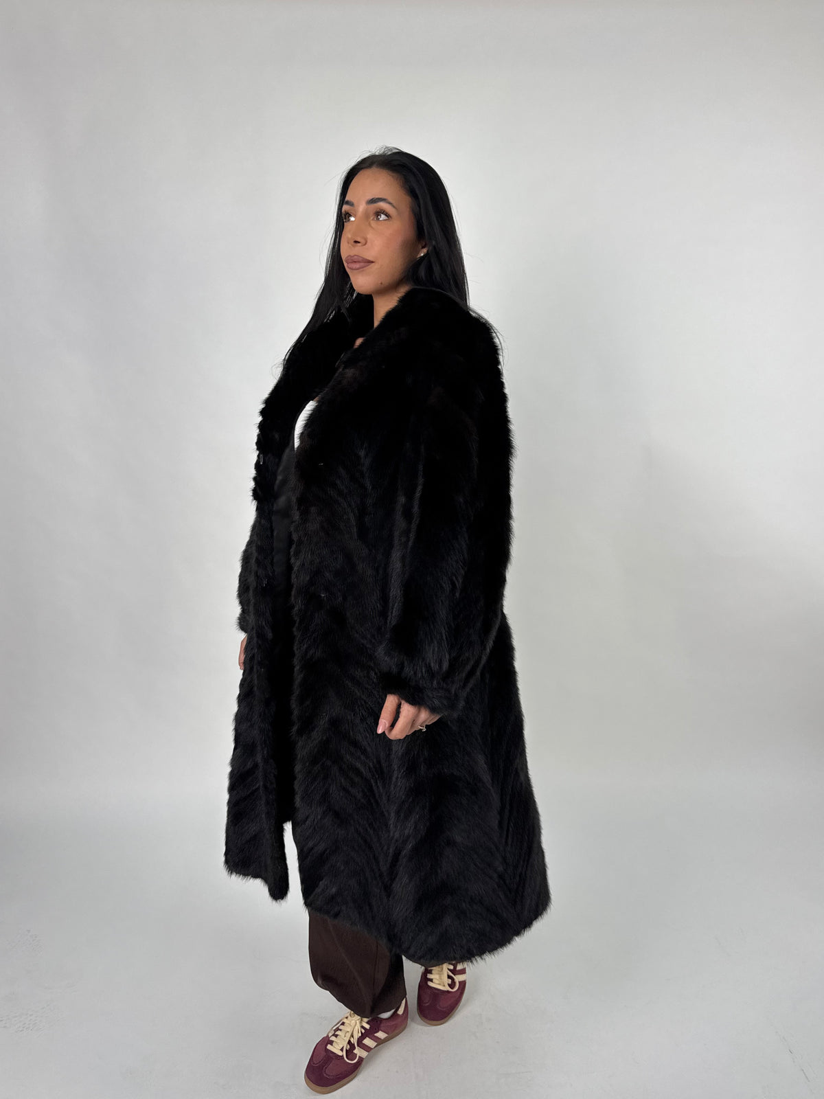 Cappotto in visone N755