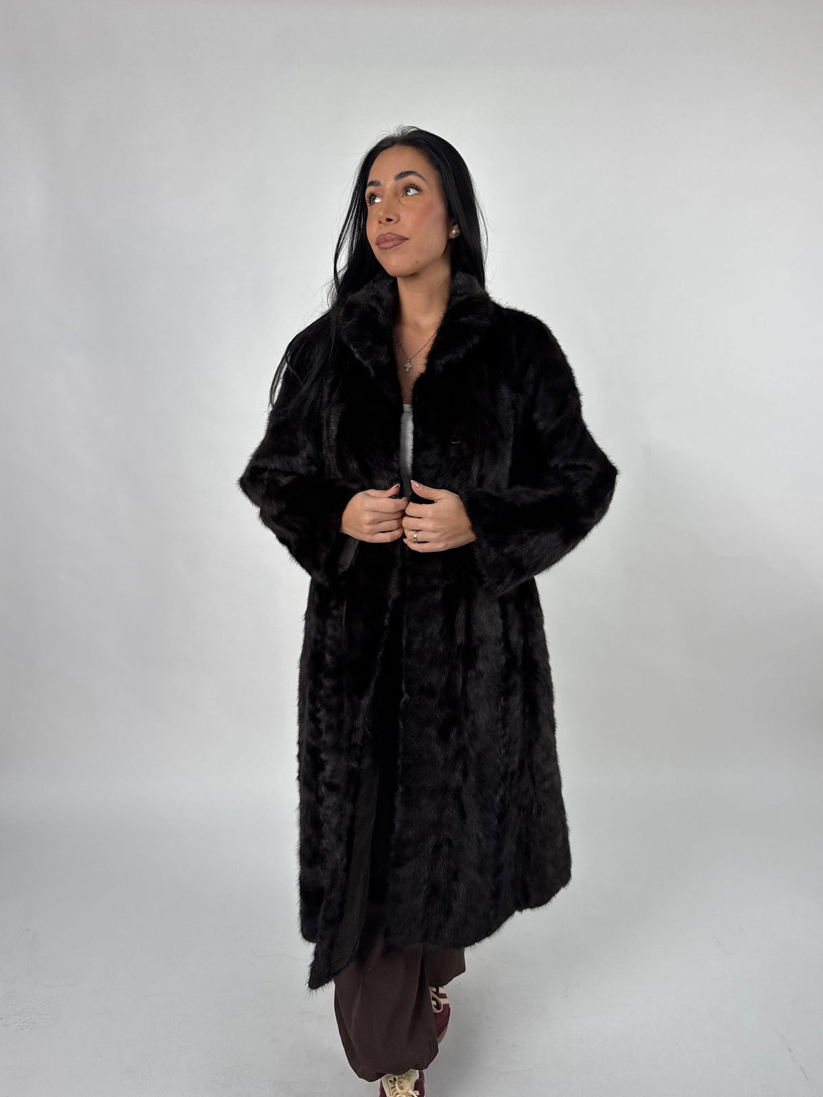 Cappotto in visone N756