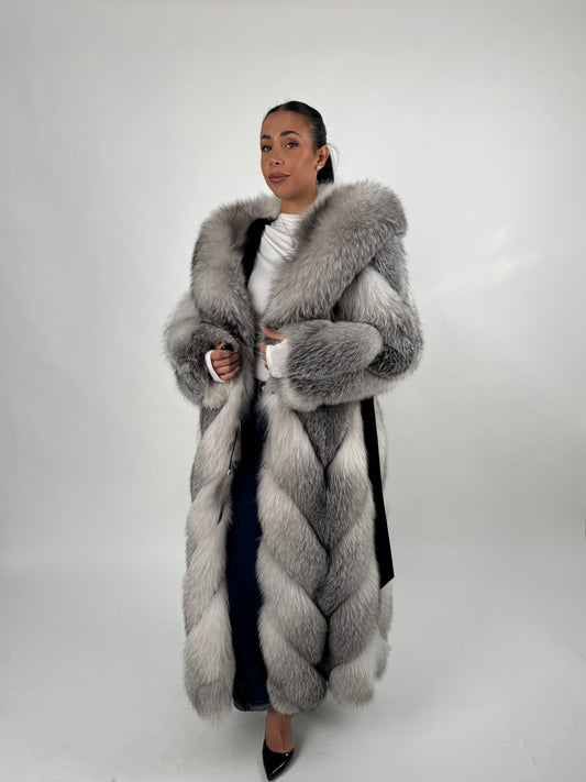Cappotto Sandy in volpe shadow frost N795