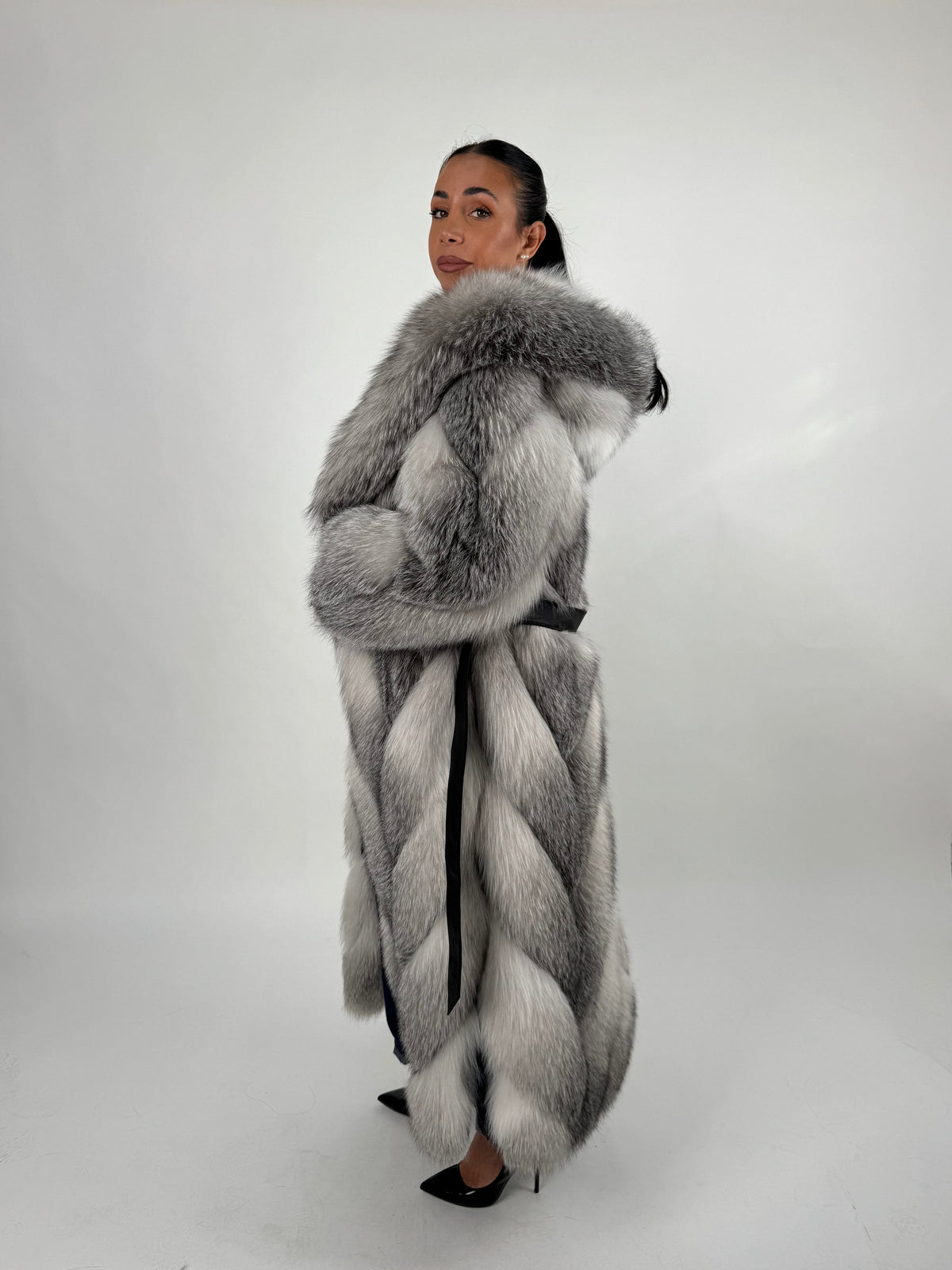 Cappotto Sandy in volpe shadow frost N795