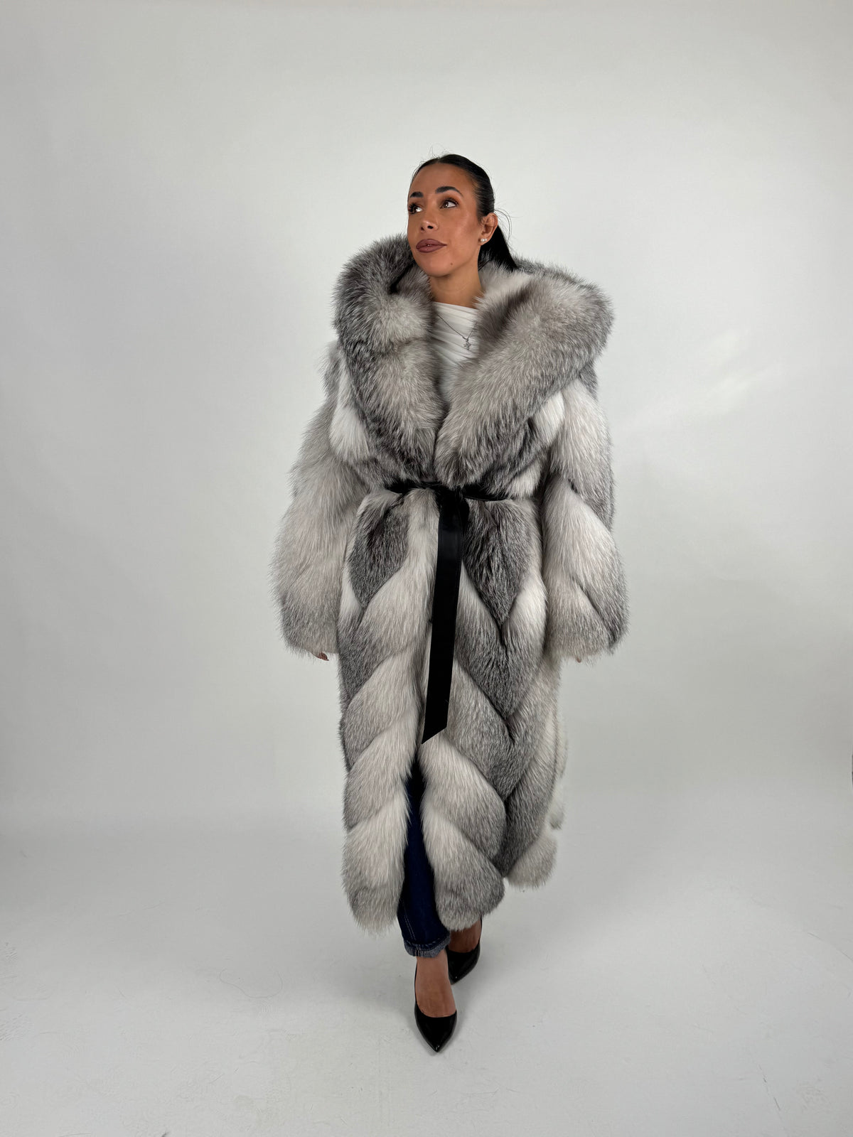 Cappotto Sandy in volpe shadow frost N795