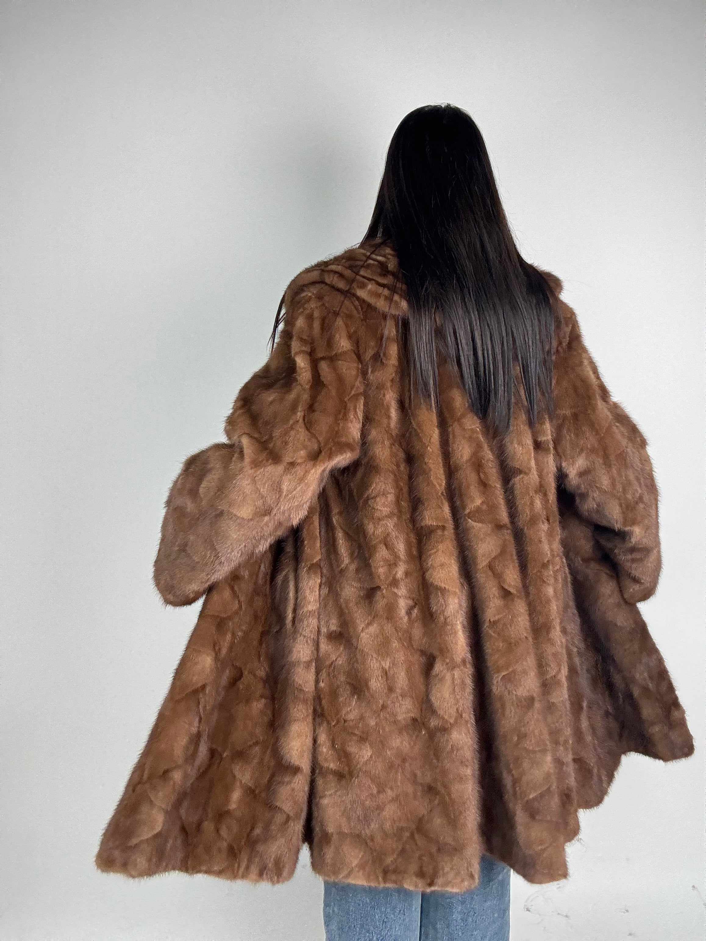 Cappotto in visone N515