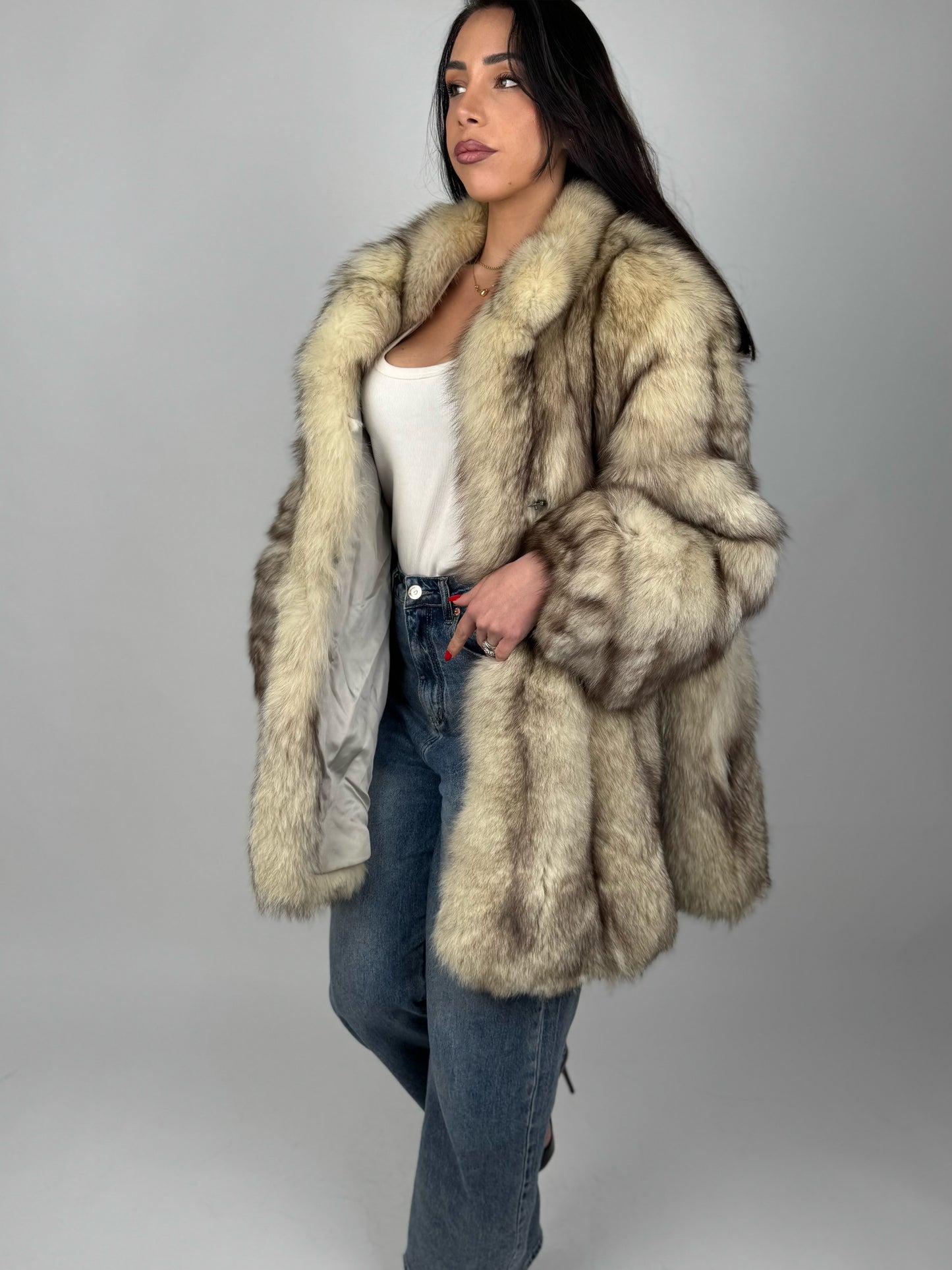Mink Bomber Jacket