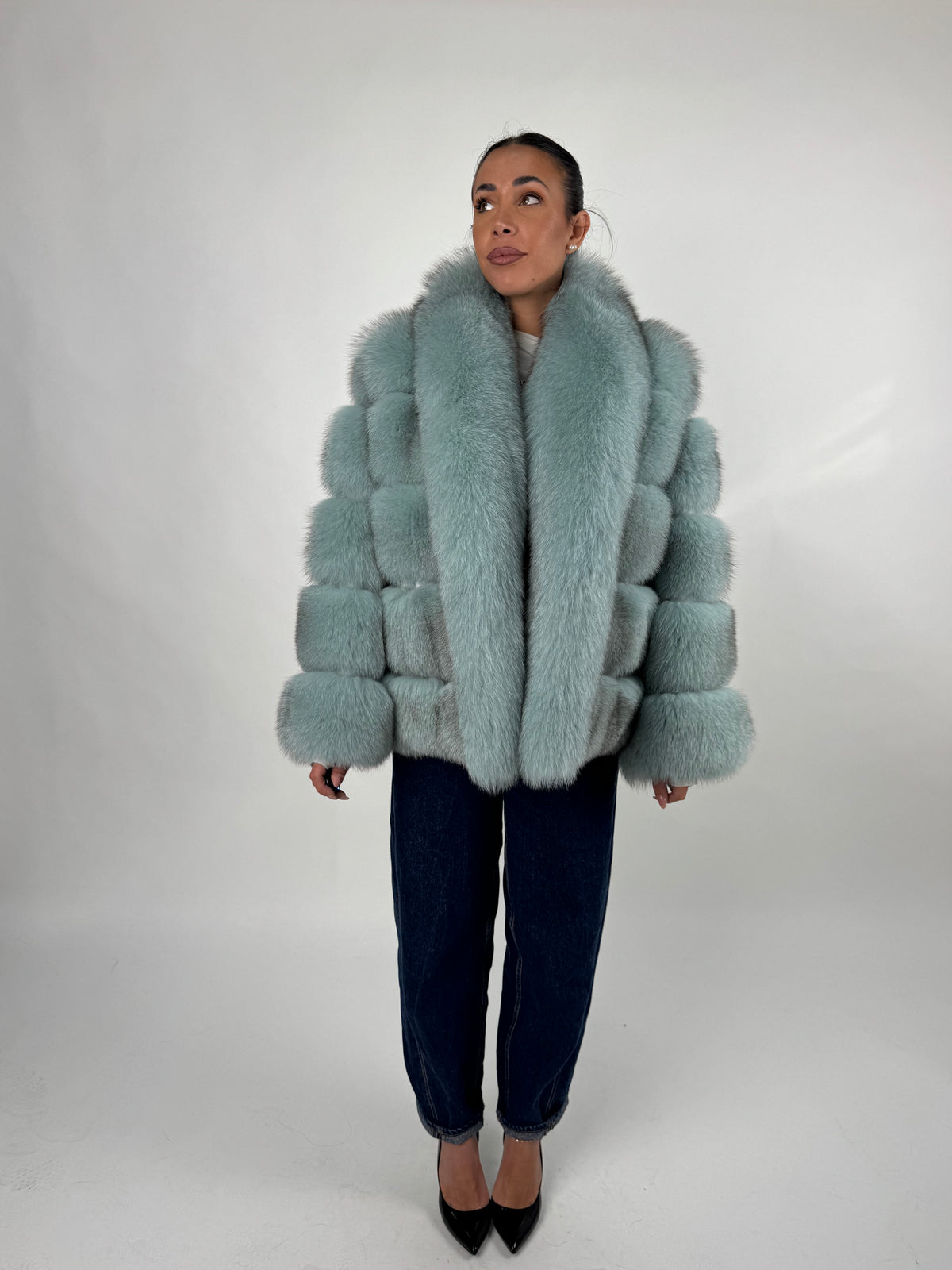 Giacca in volpe Tiffany N830
