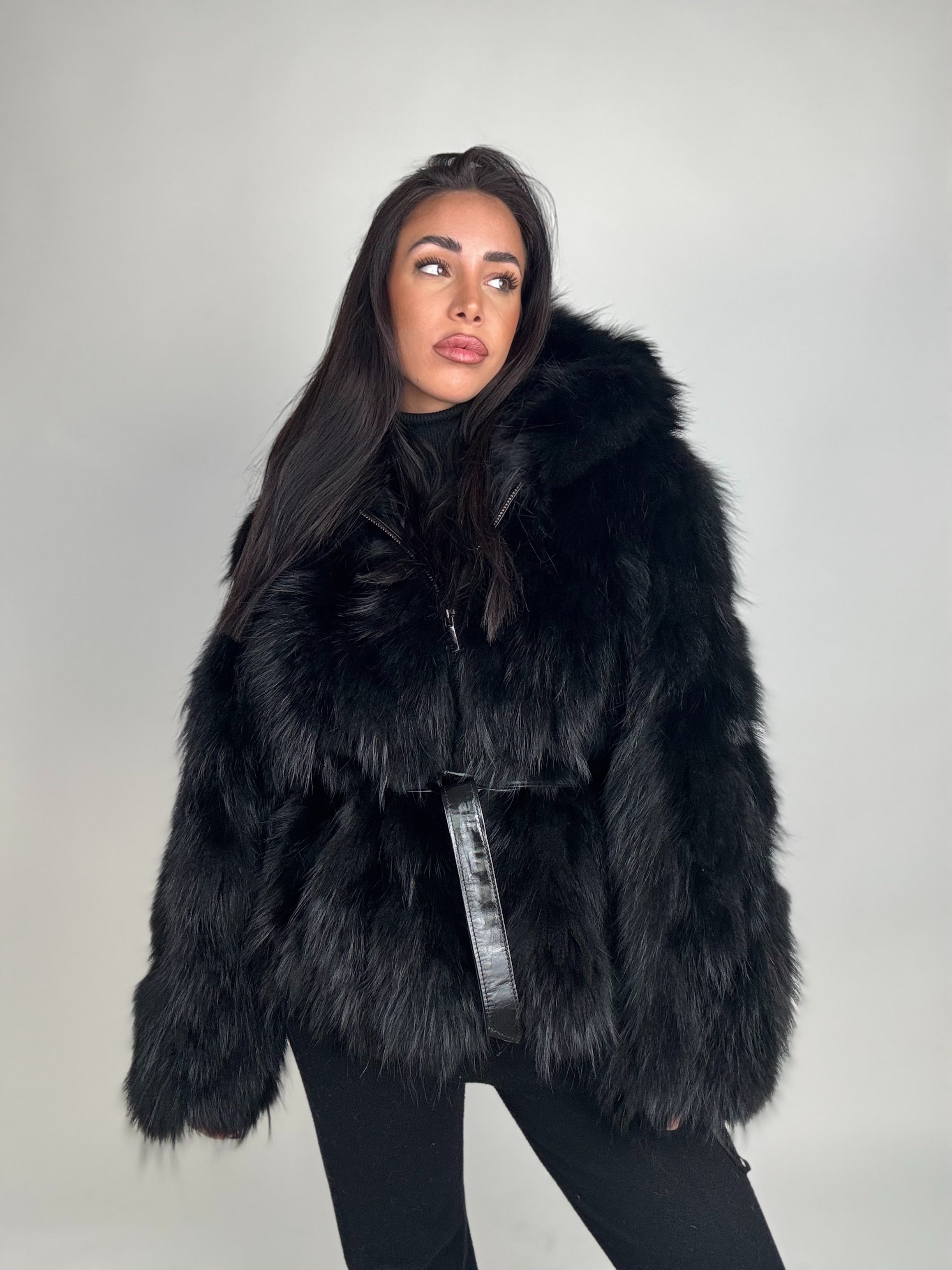 Mink Bomber Jacket