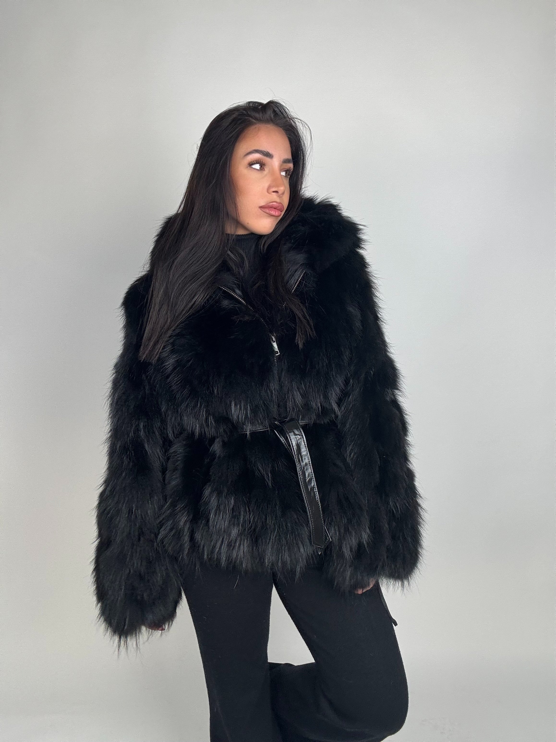 Mink Bomber Jacket