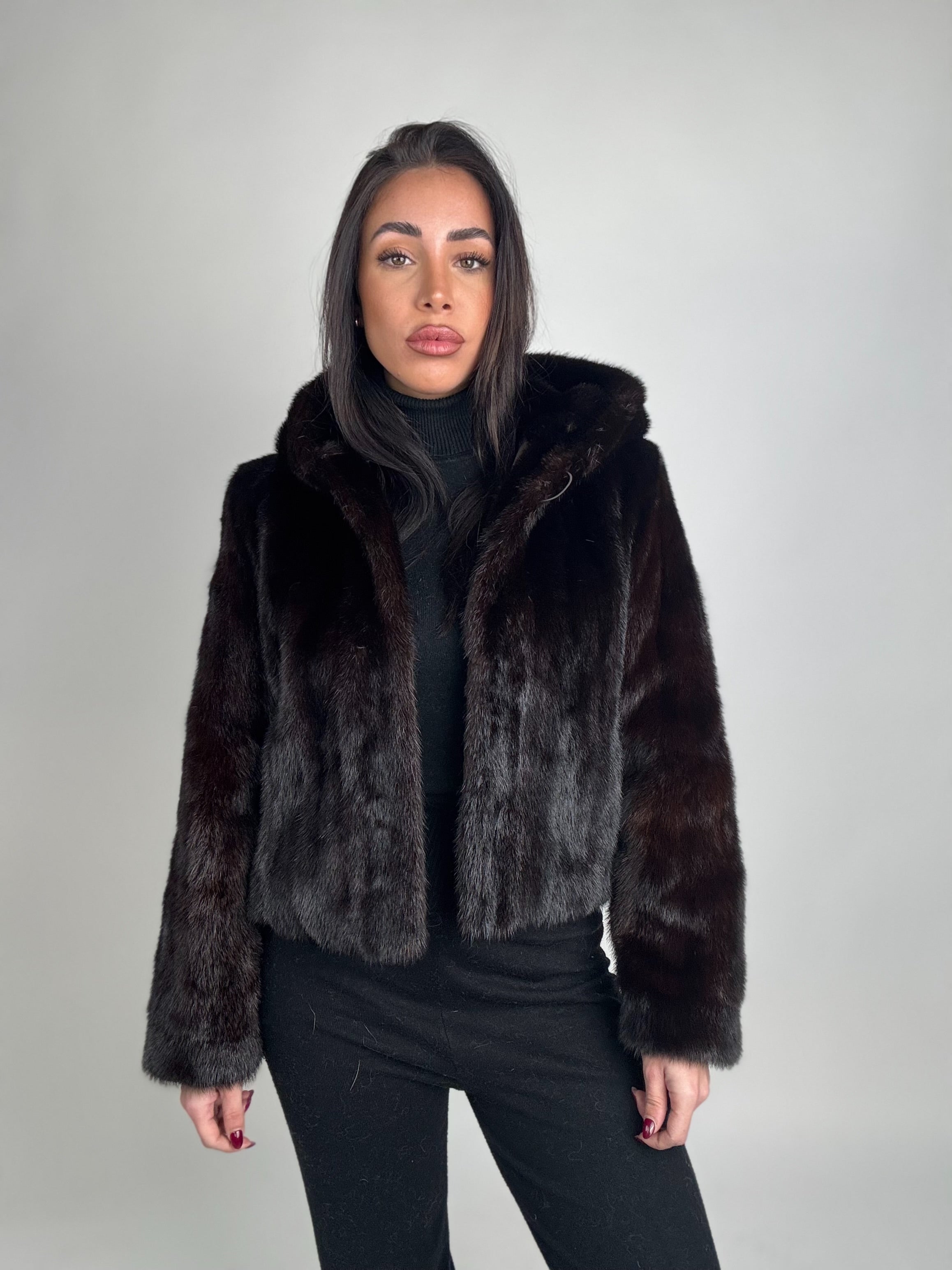Mink Bomber Jacket