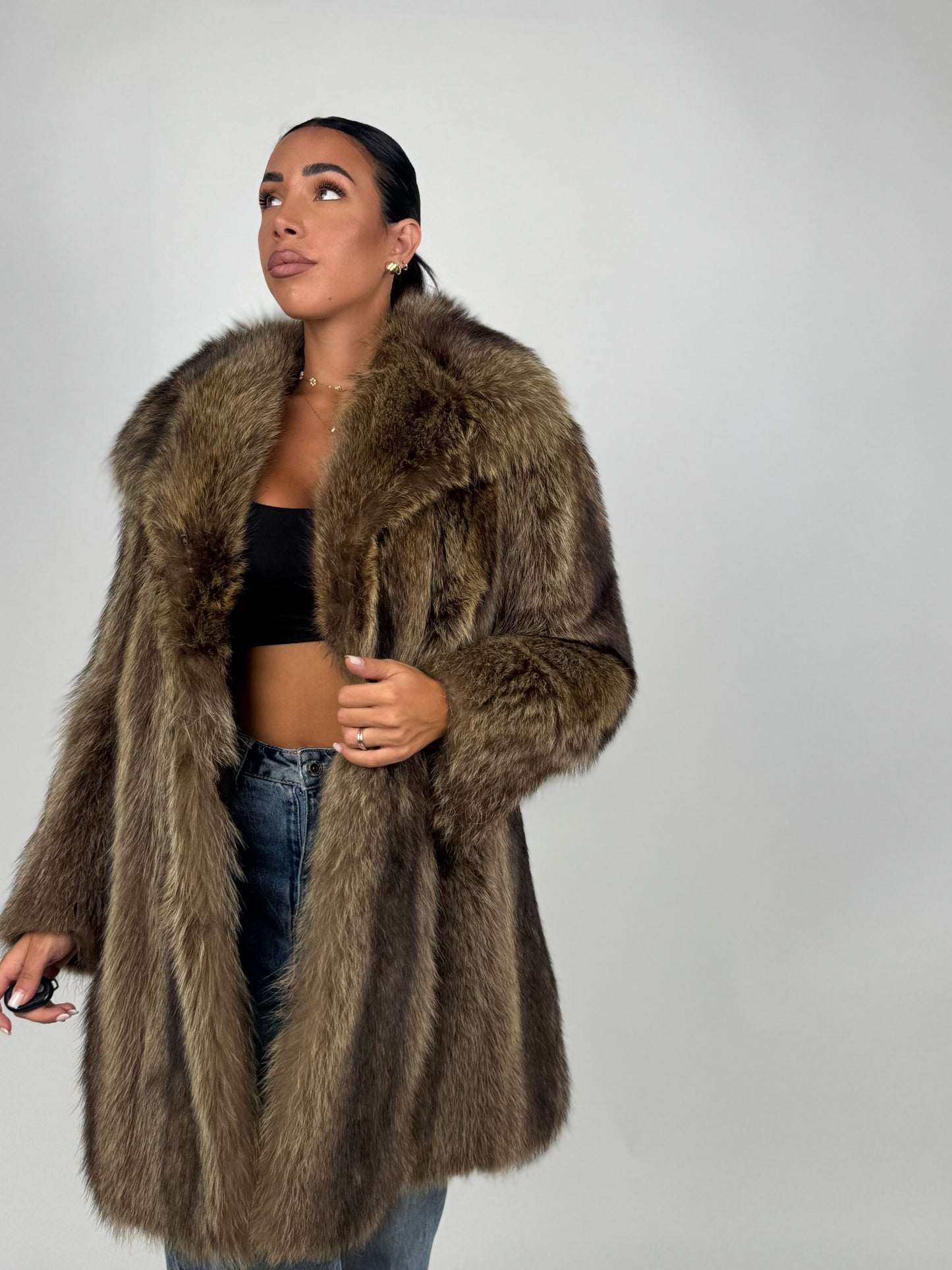 Giacca in marmotta N636