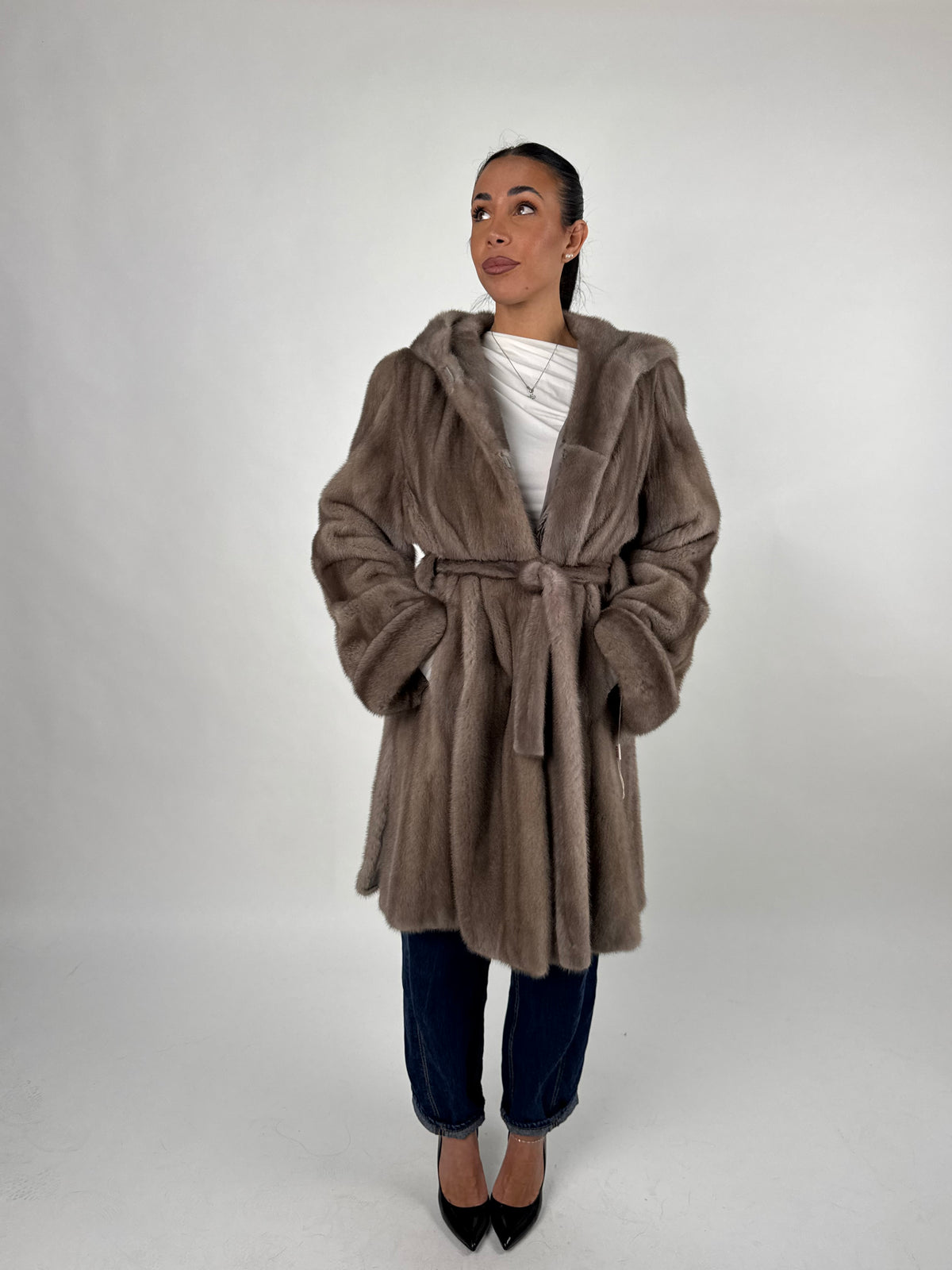 Cappotto in visone N757