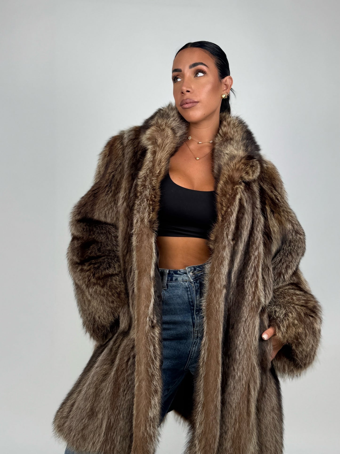 Cappotto in marmotta N637