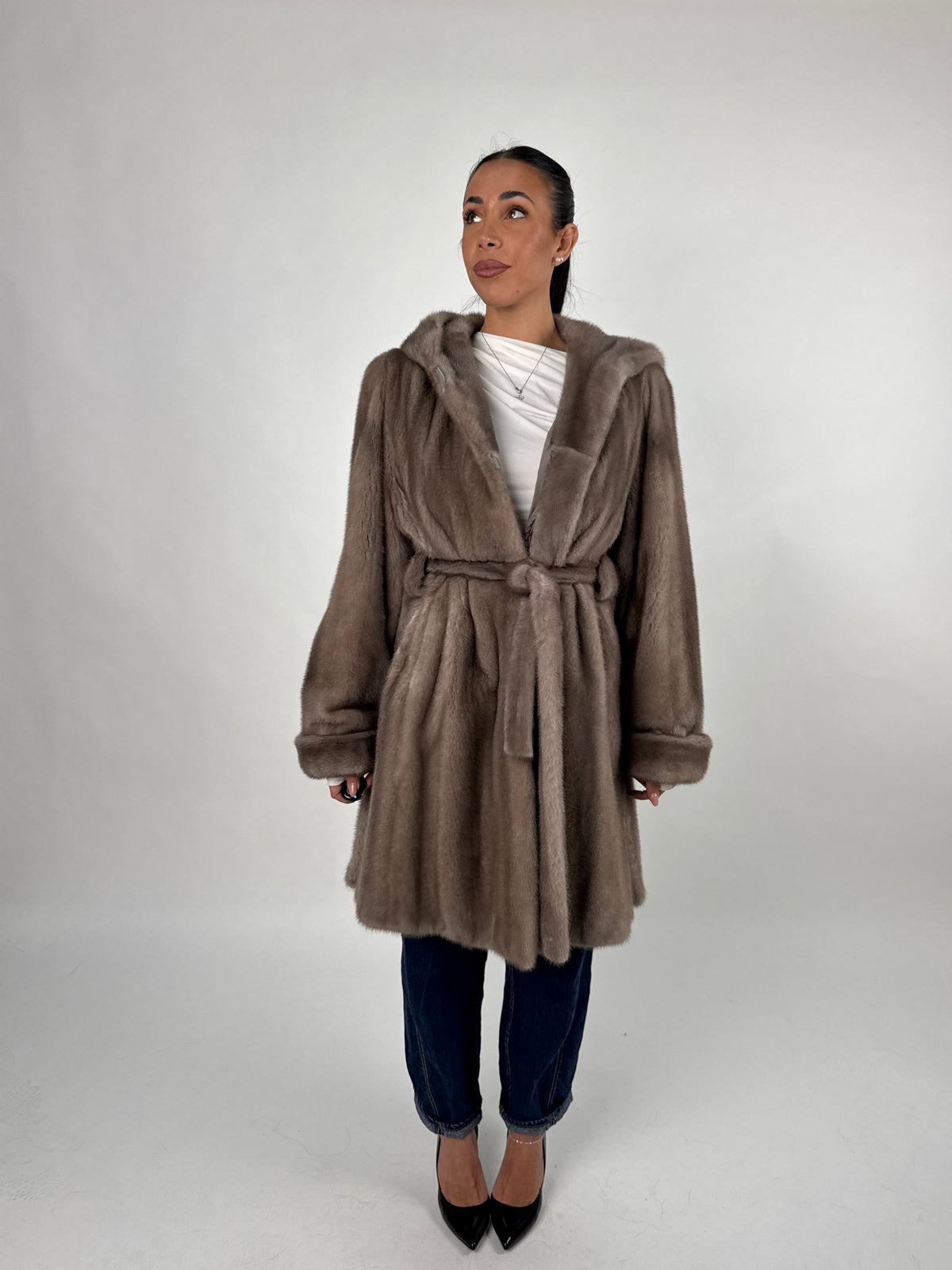Cappotto in visone N757
