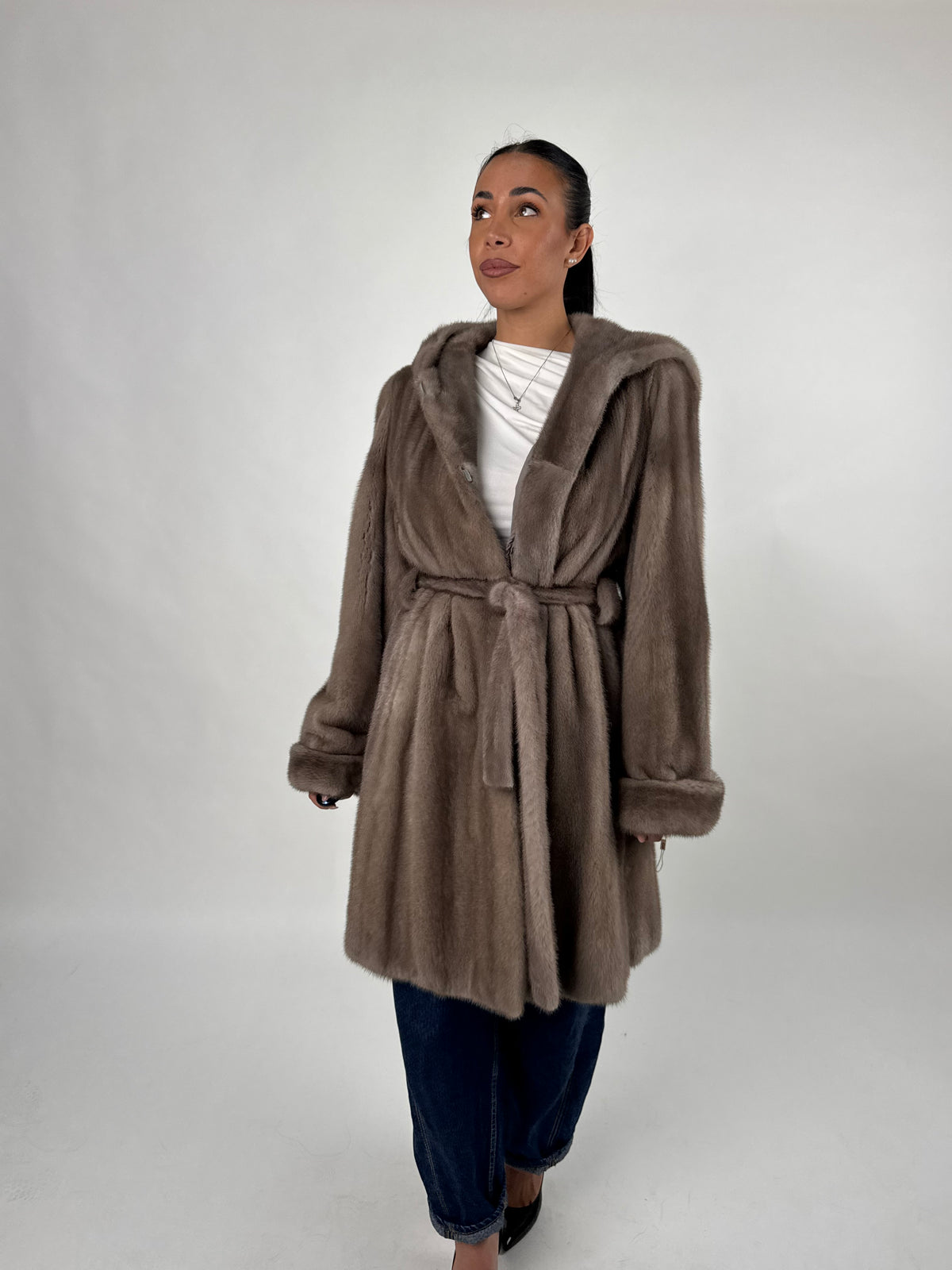 Cappotto in visone N757