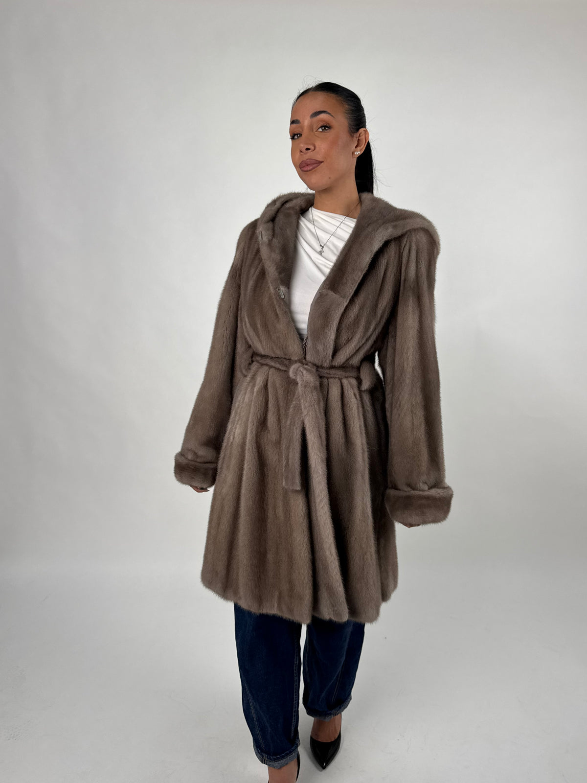 Cappotto in visone N757