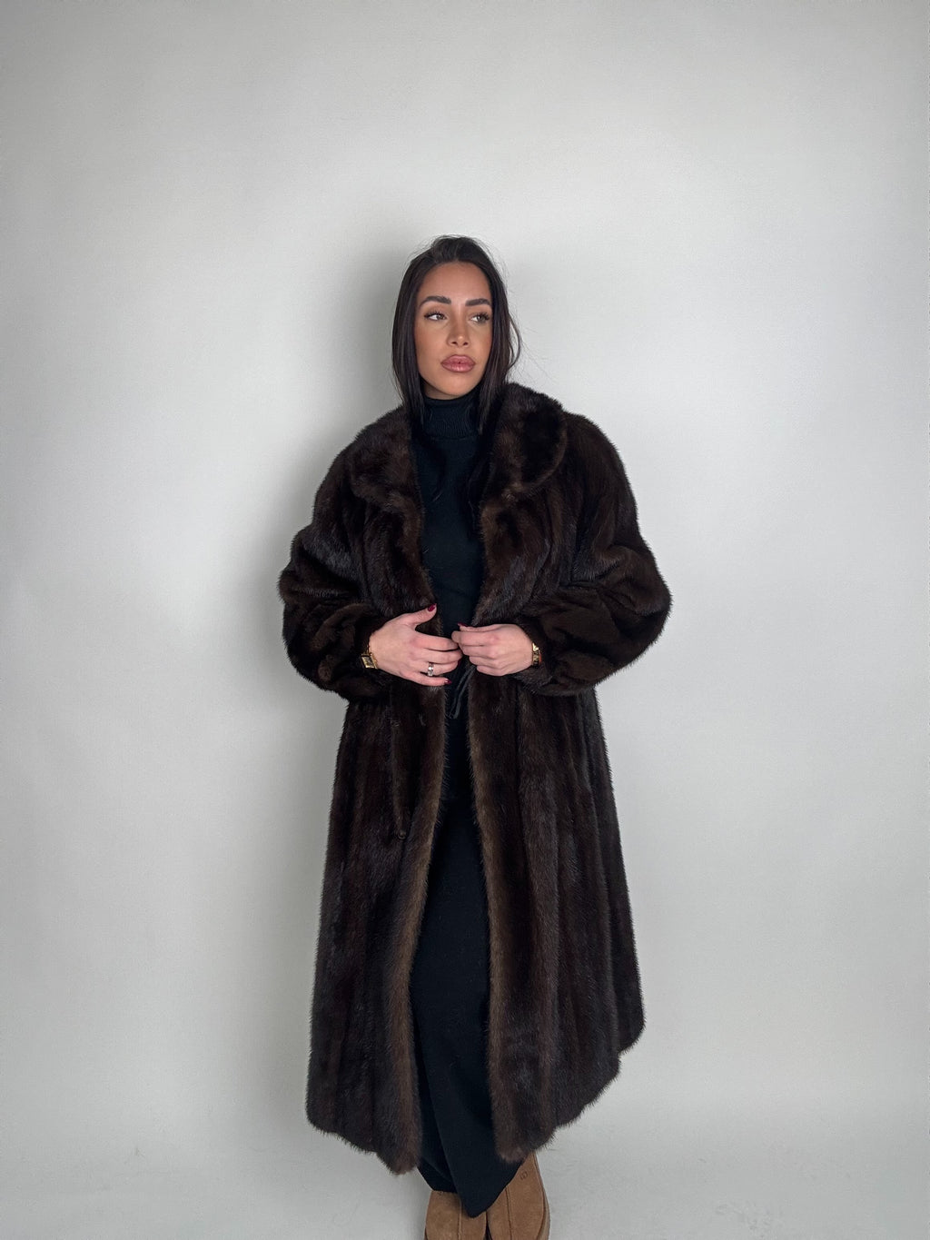 Cappotto in visone N452