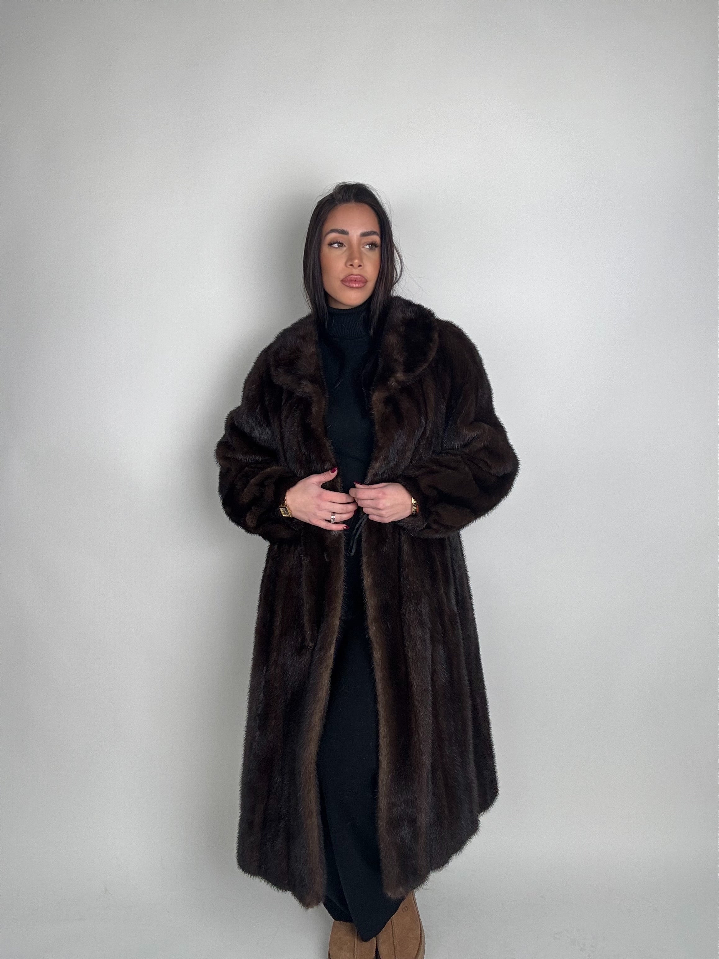 Cappotto in visone N452
