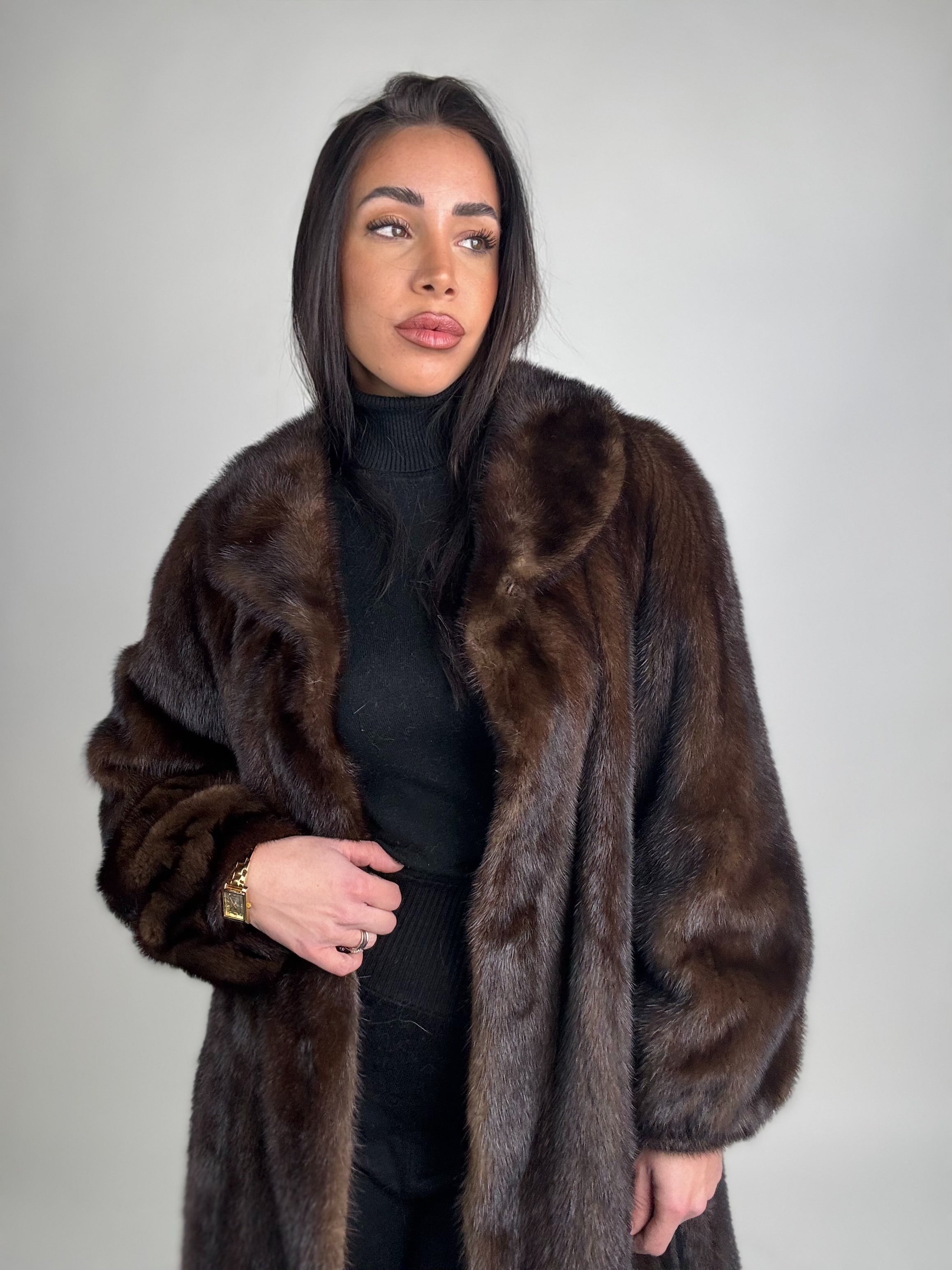 Cappotto in visone N452
