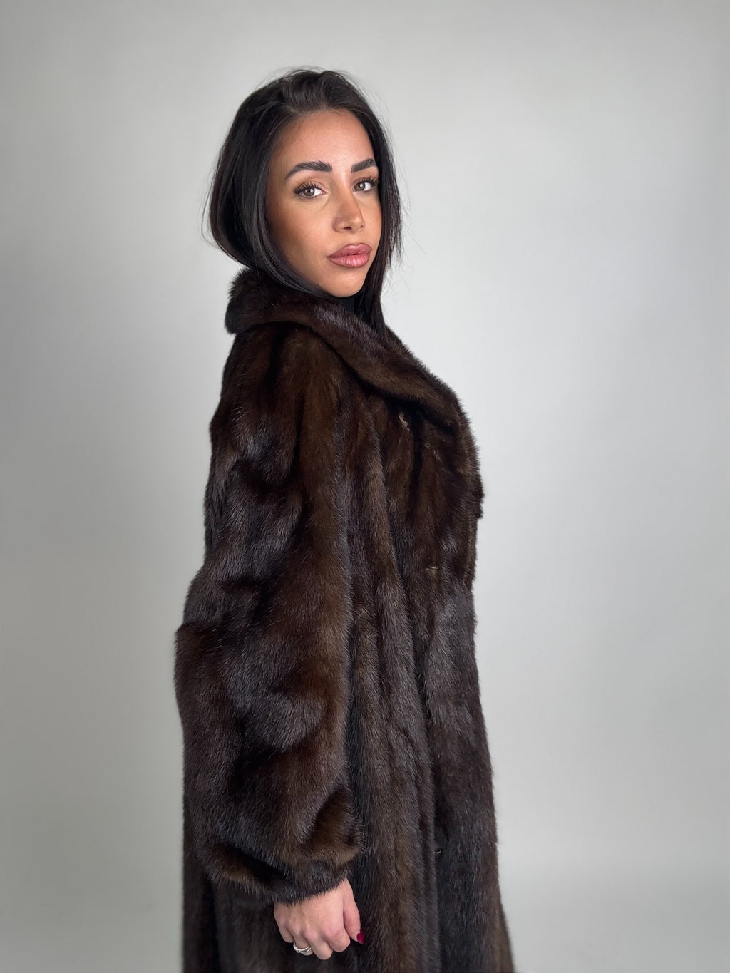 Cappotto in visone N452