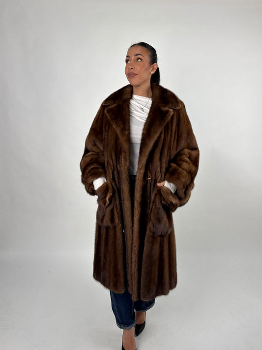 Cappotto in visone N758