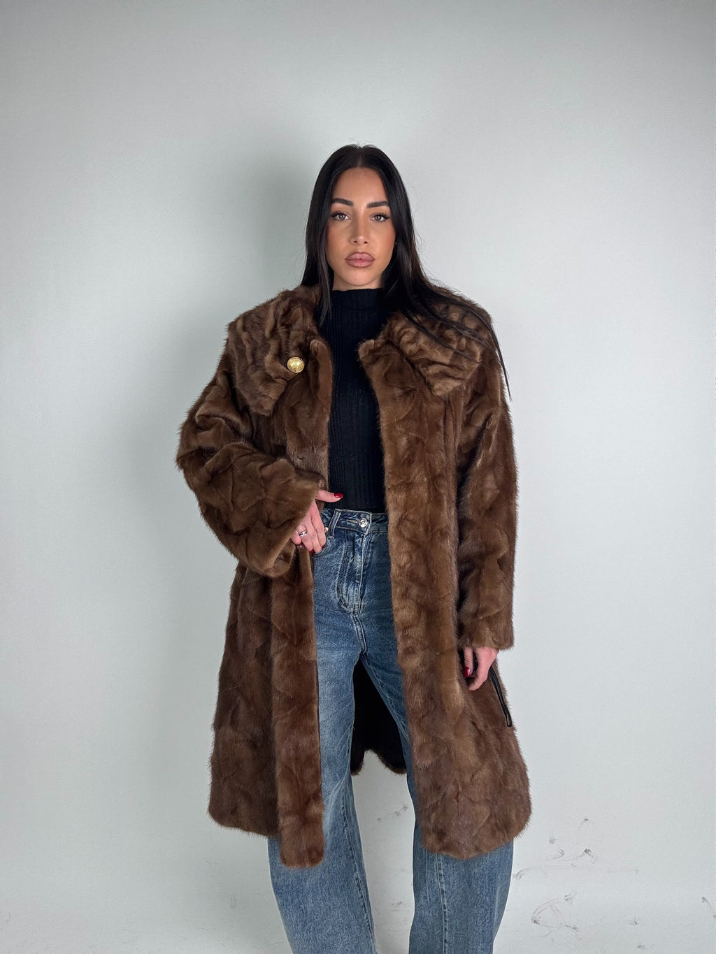 Cappotto in visone N515