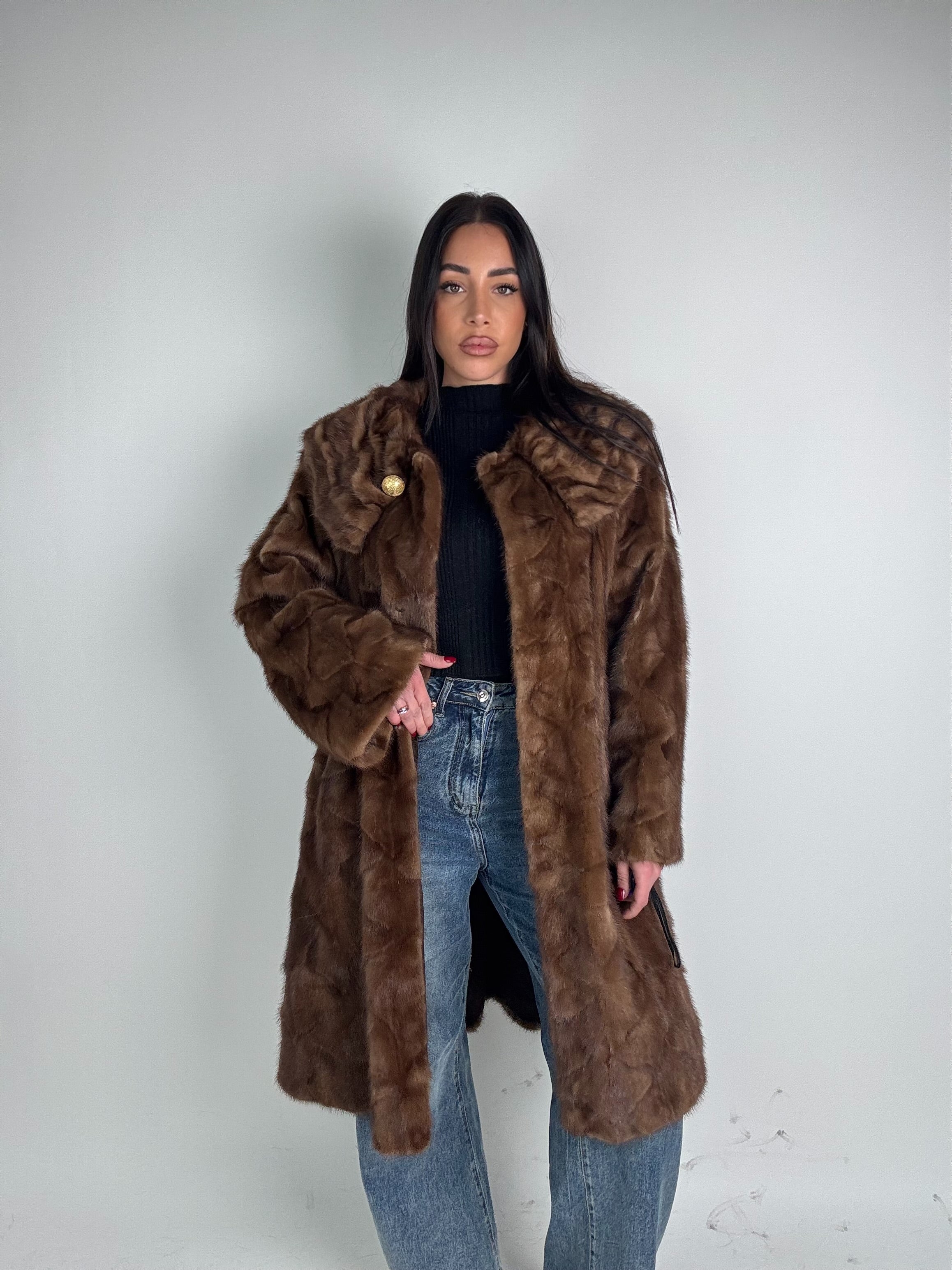 Cappotto in visone N515