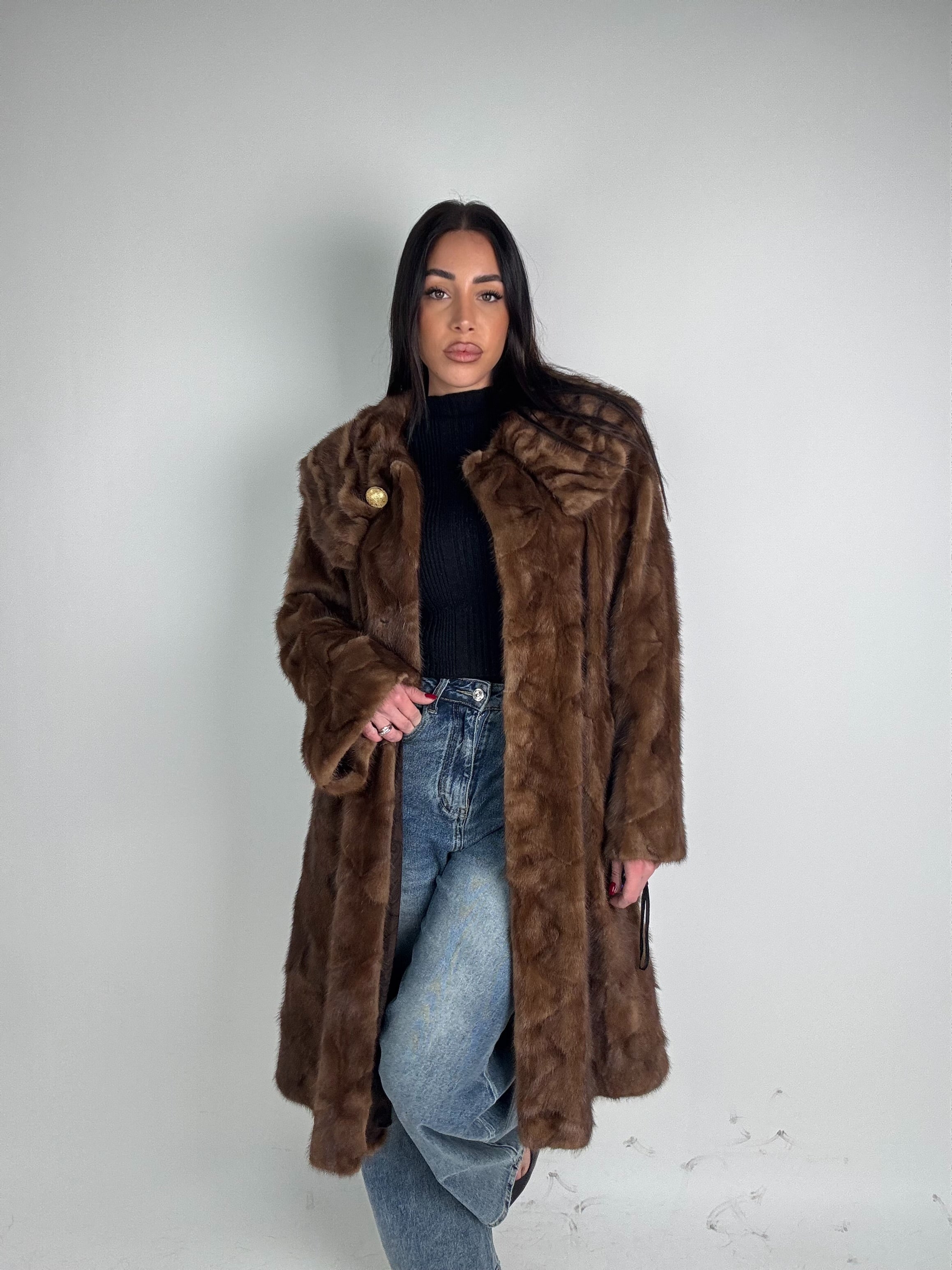 Cappotto in visone N515
