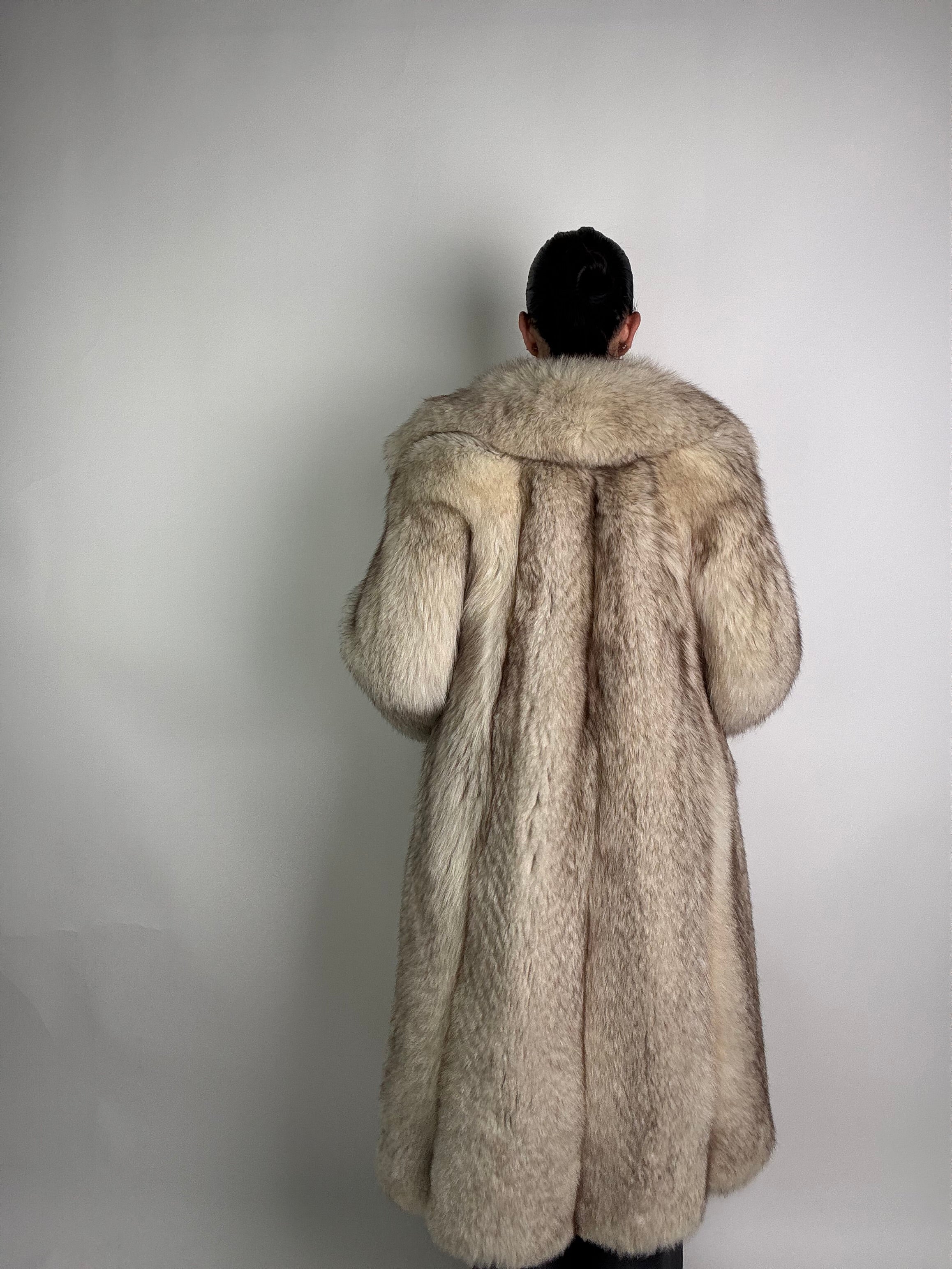 Cappotto in volpe della groenlandia N19