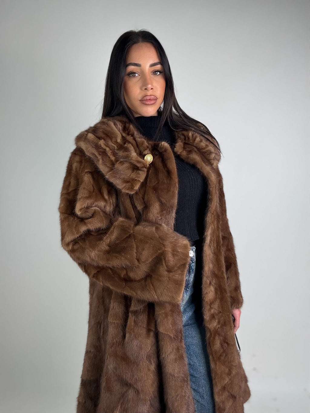 Cappotto in visone N515