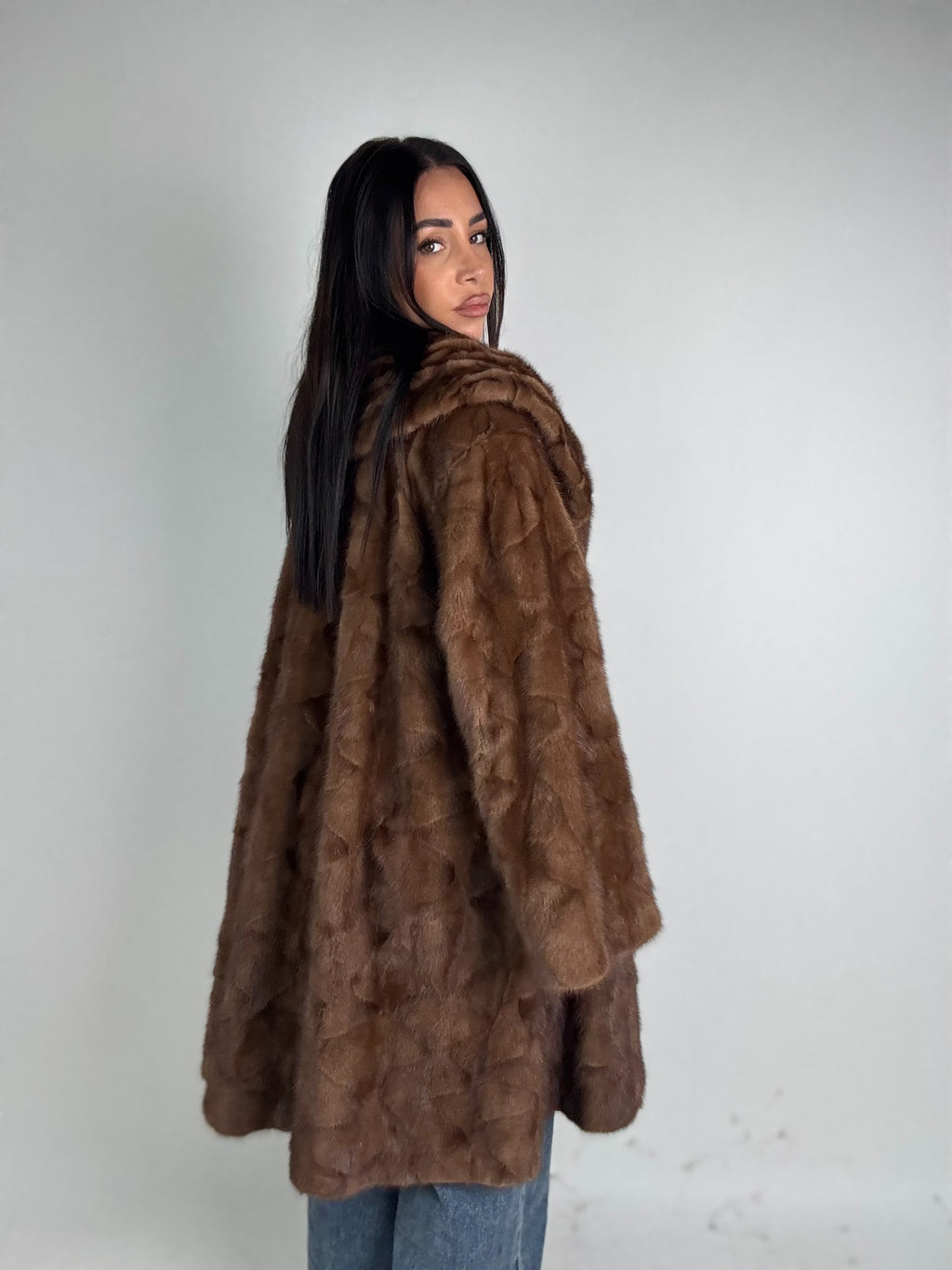 Cappotto in visone N515