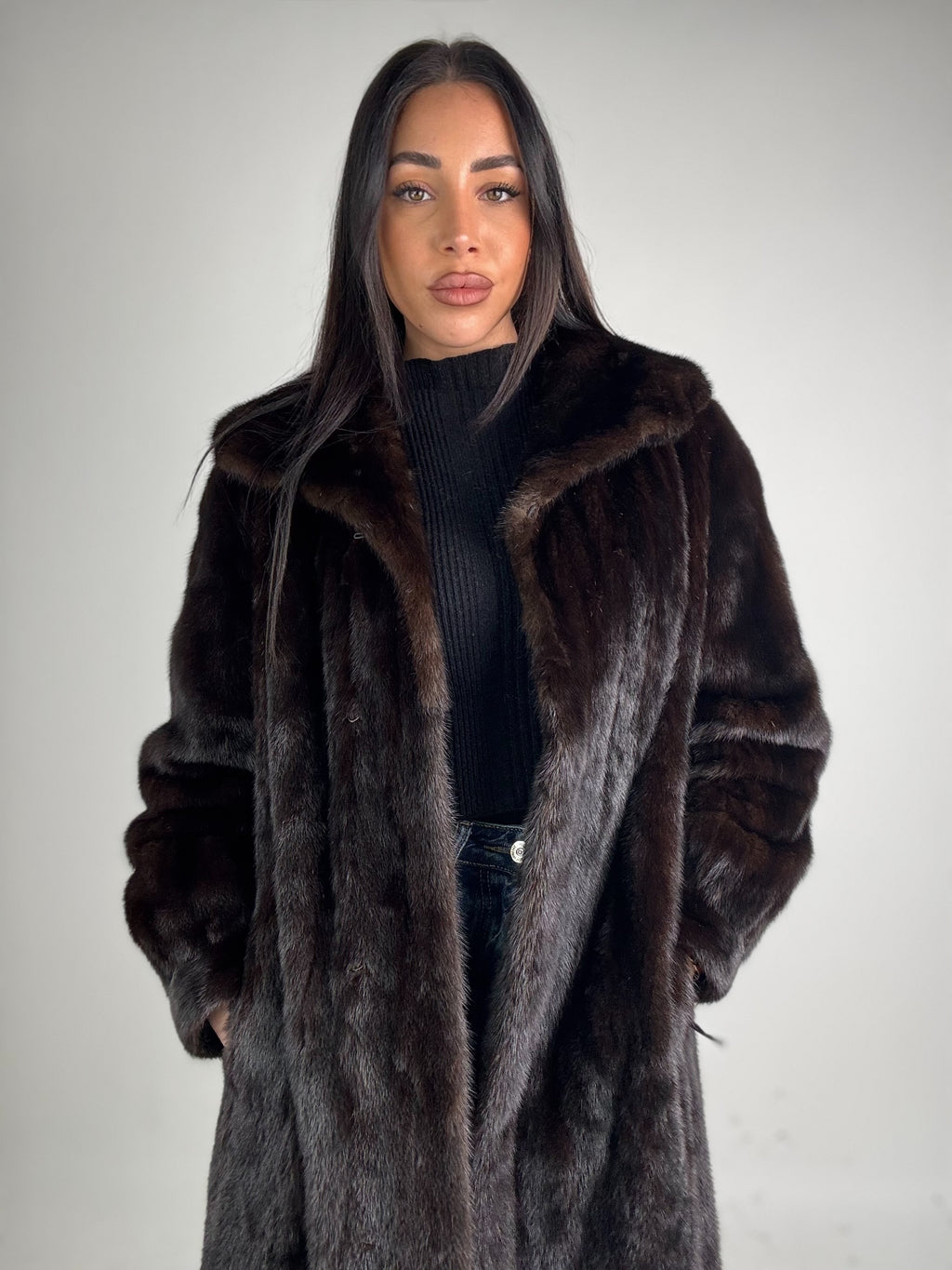 Cappotto in visone N517