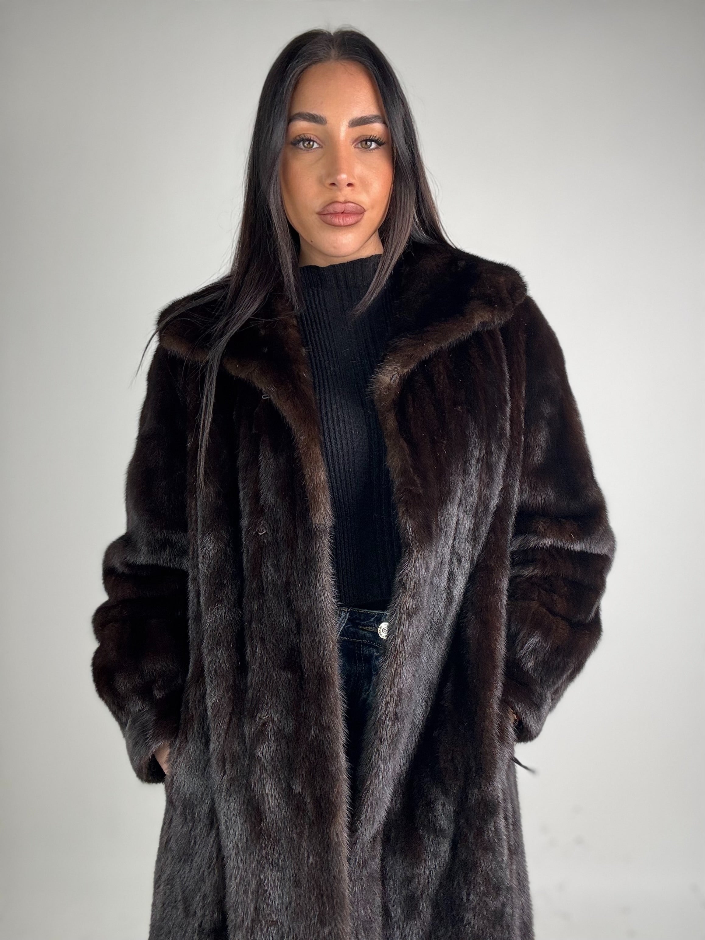 Cappotto in visone N517