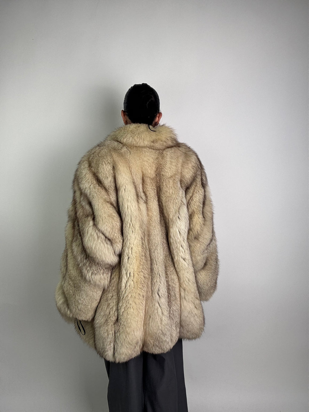 Giacca in volpe della groenlandia N23