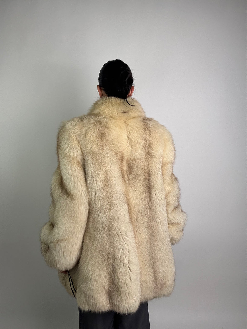 Giacca in volpe della groenlandia N24