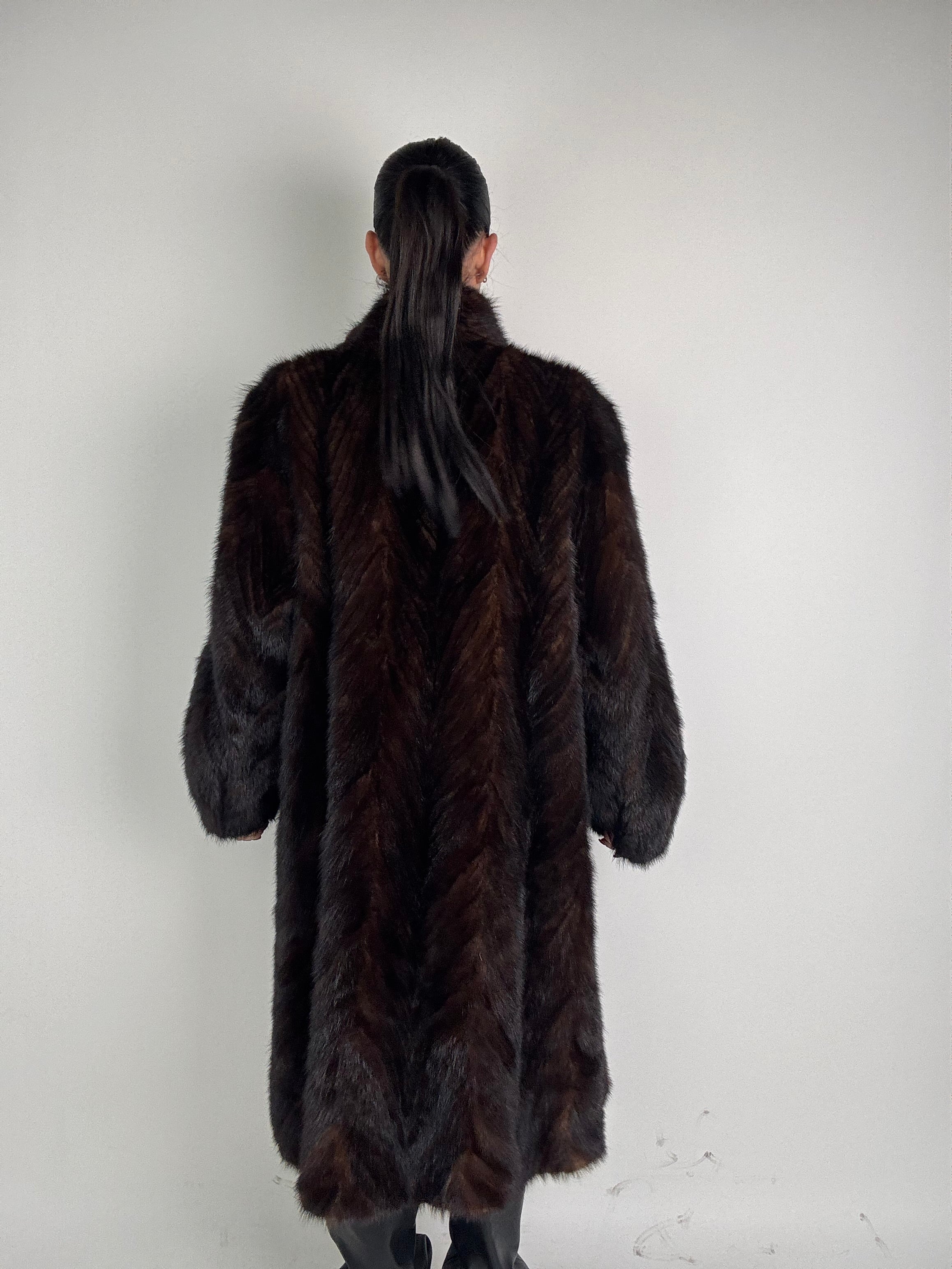 Cappotto in visone N521