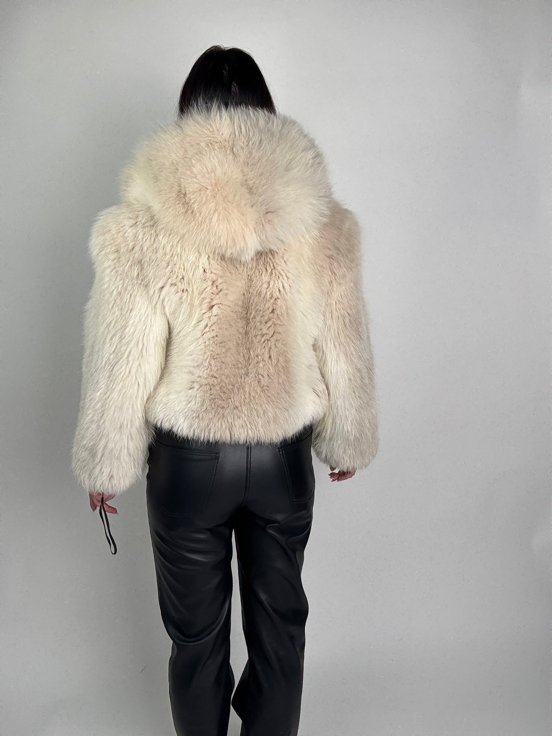 Mink Bomber Jacket