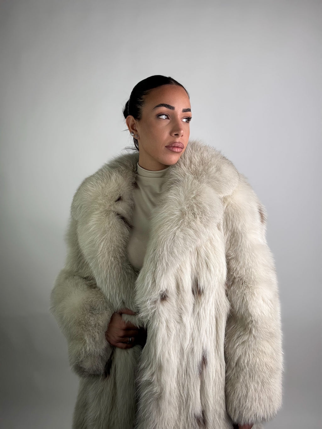 Cappotto in volpe linciata N18