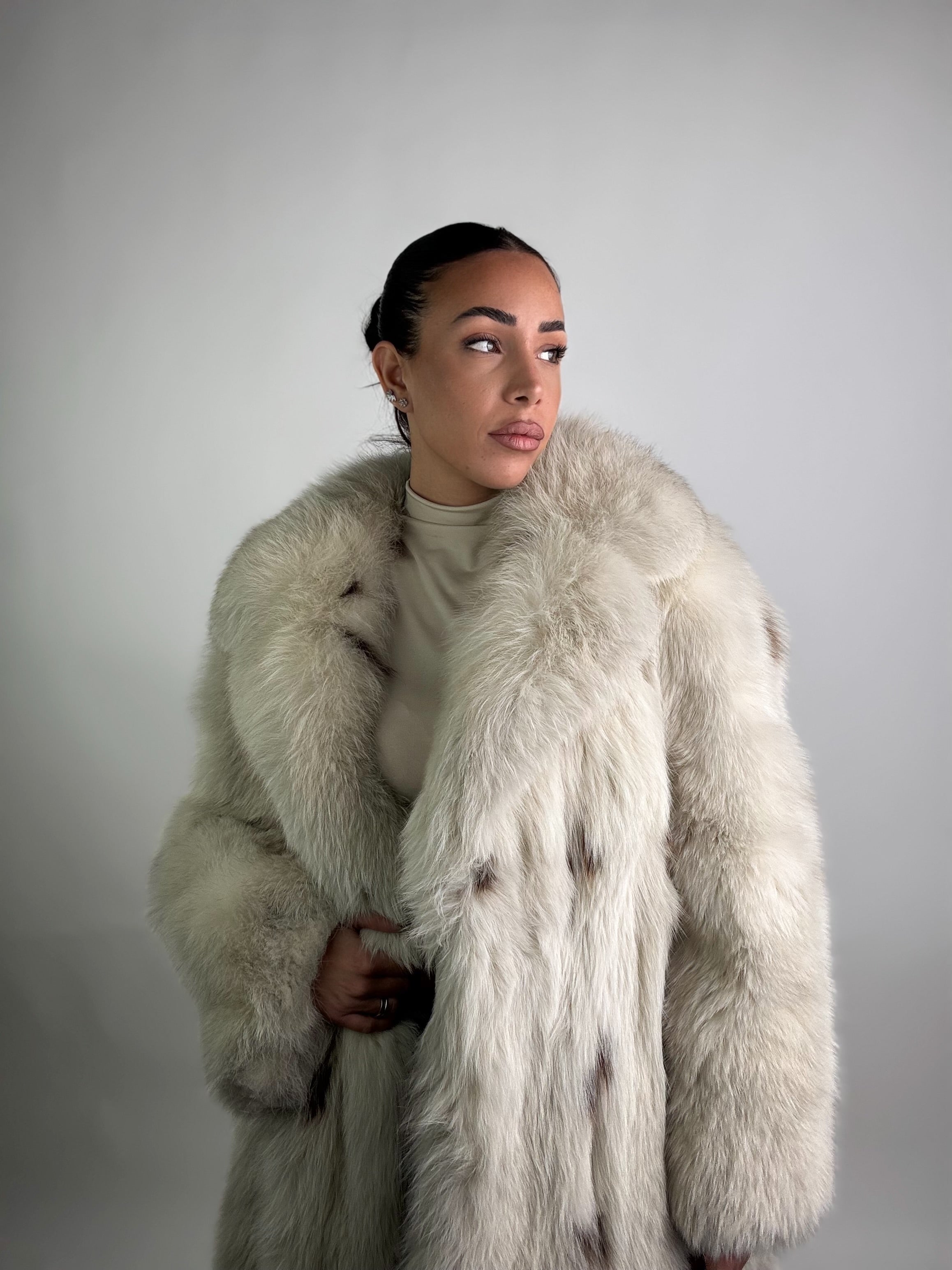 Cappotto in volpe linciata N18