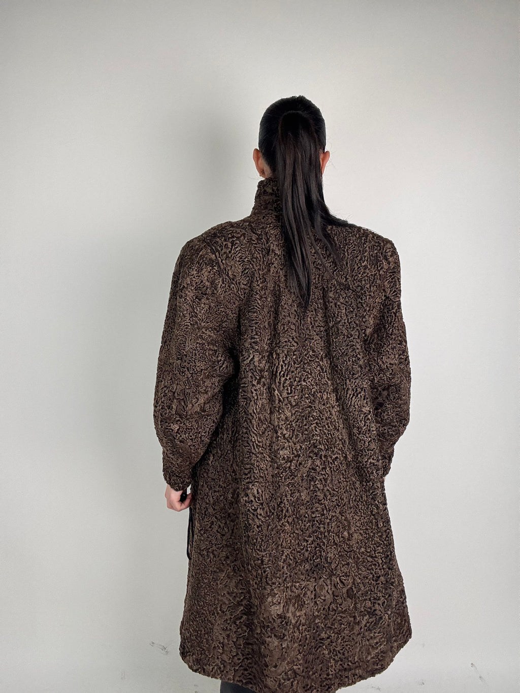 Cappotto in astrakan N58