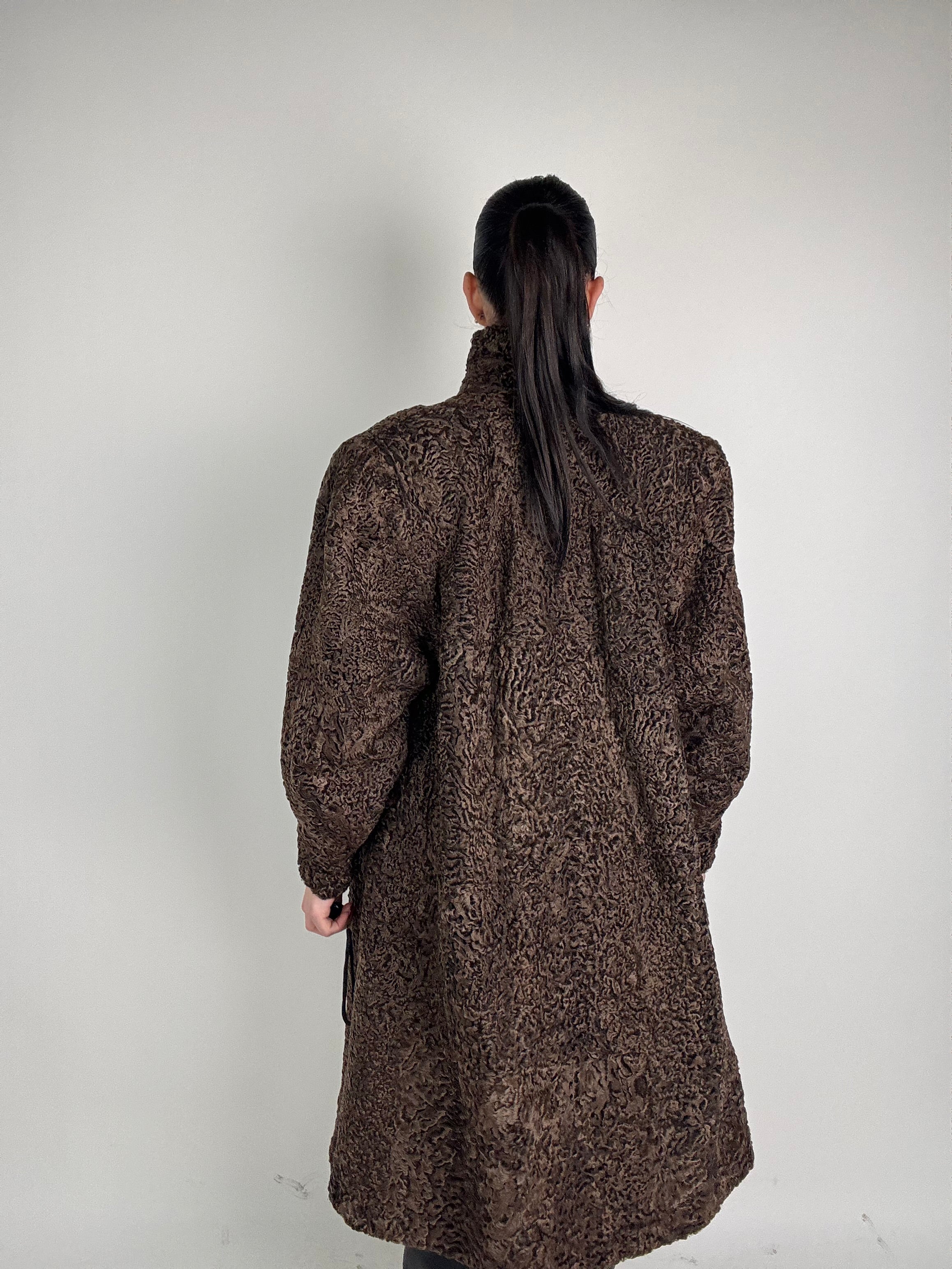 Cappotto in astrakan N58