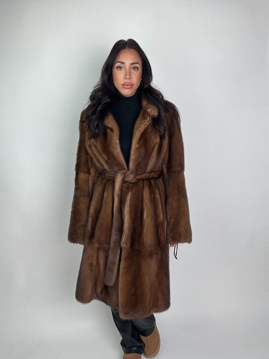 Cappotto in visone N453