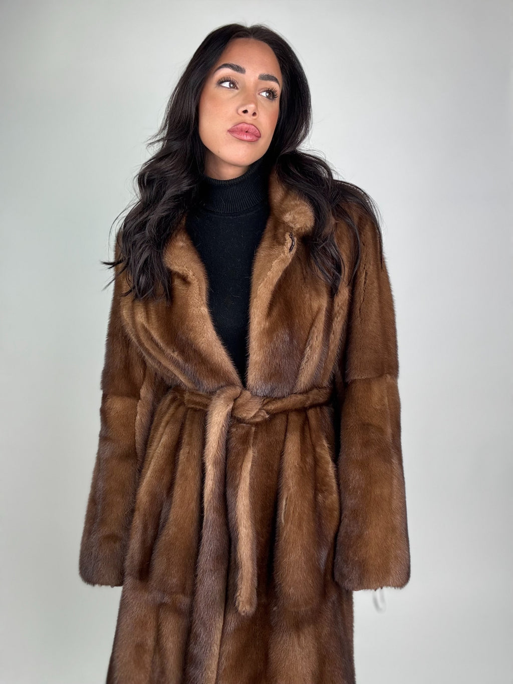 Cappotto in visone N453