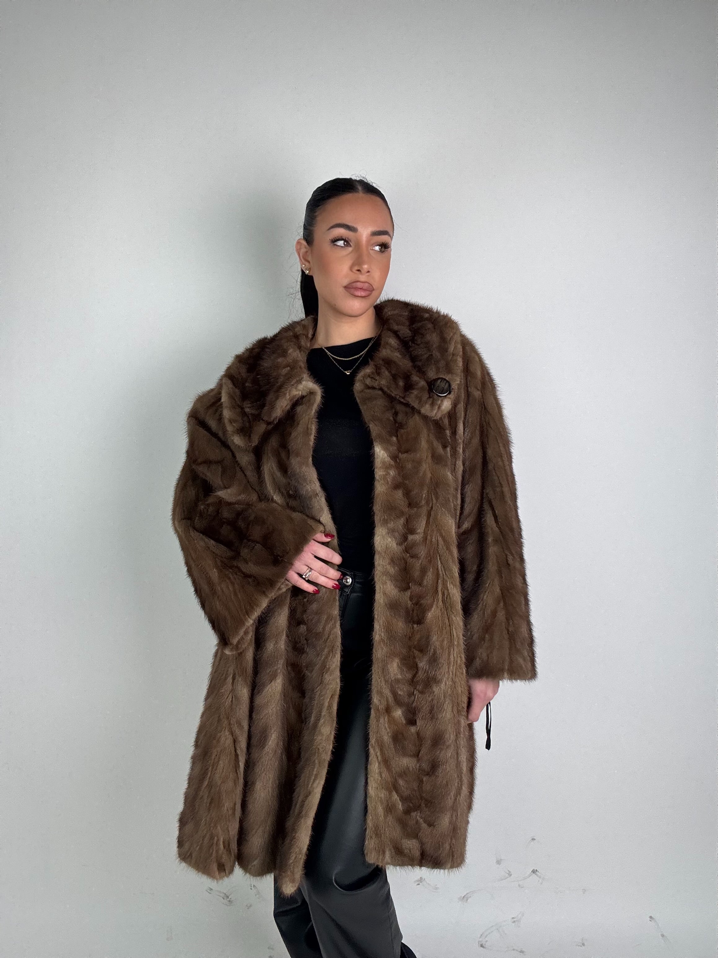 Cappotto in visone N518